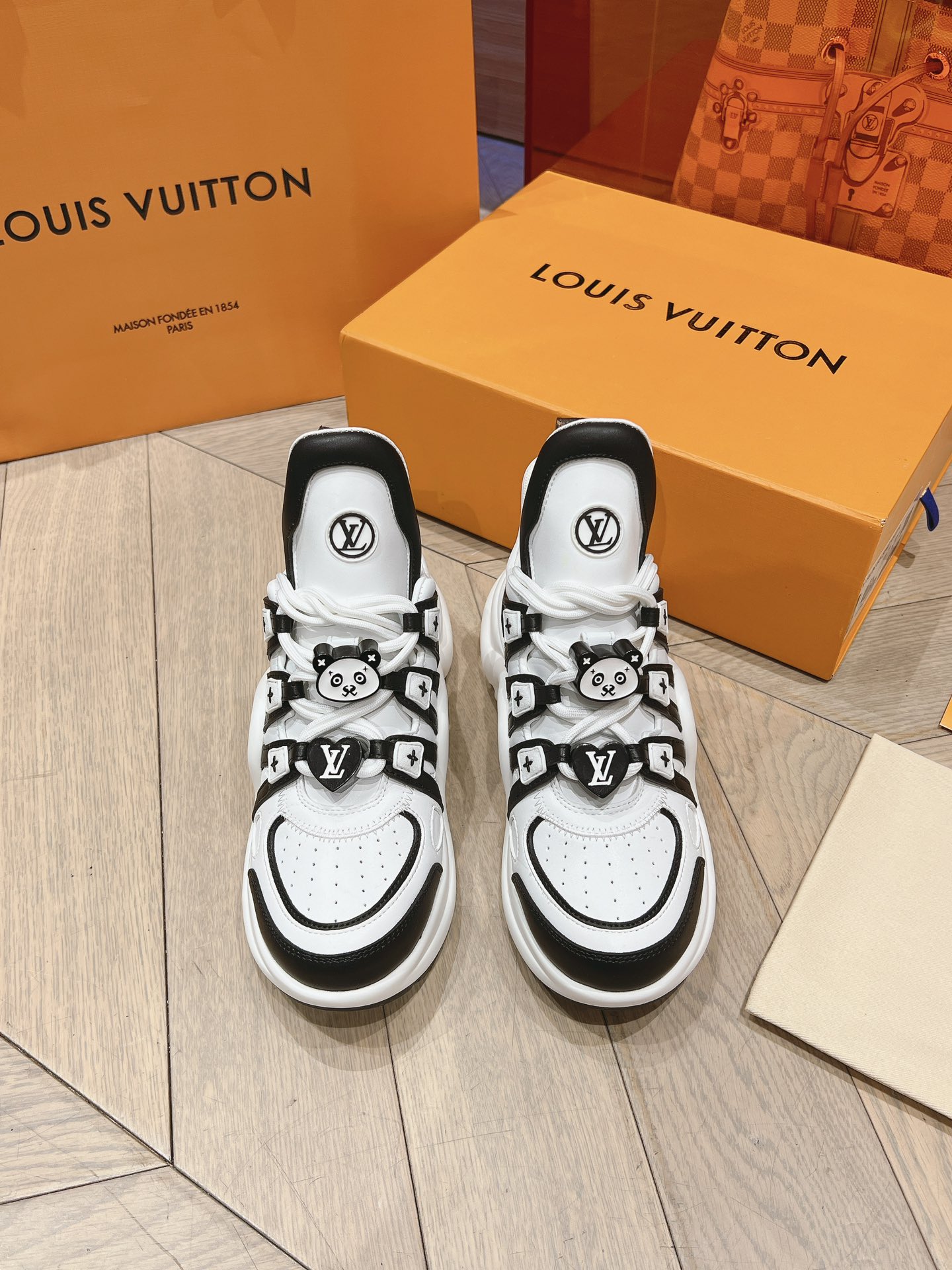 Louis Vuitton Haute Couture Classic Luxury Leather Shoe Loafer Shoes 2