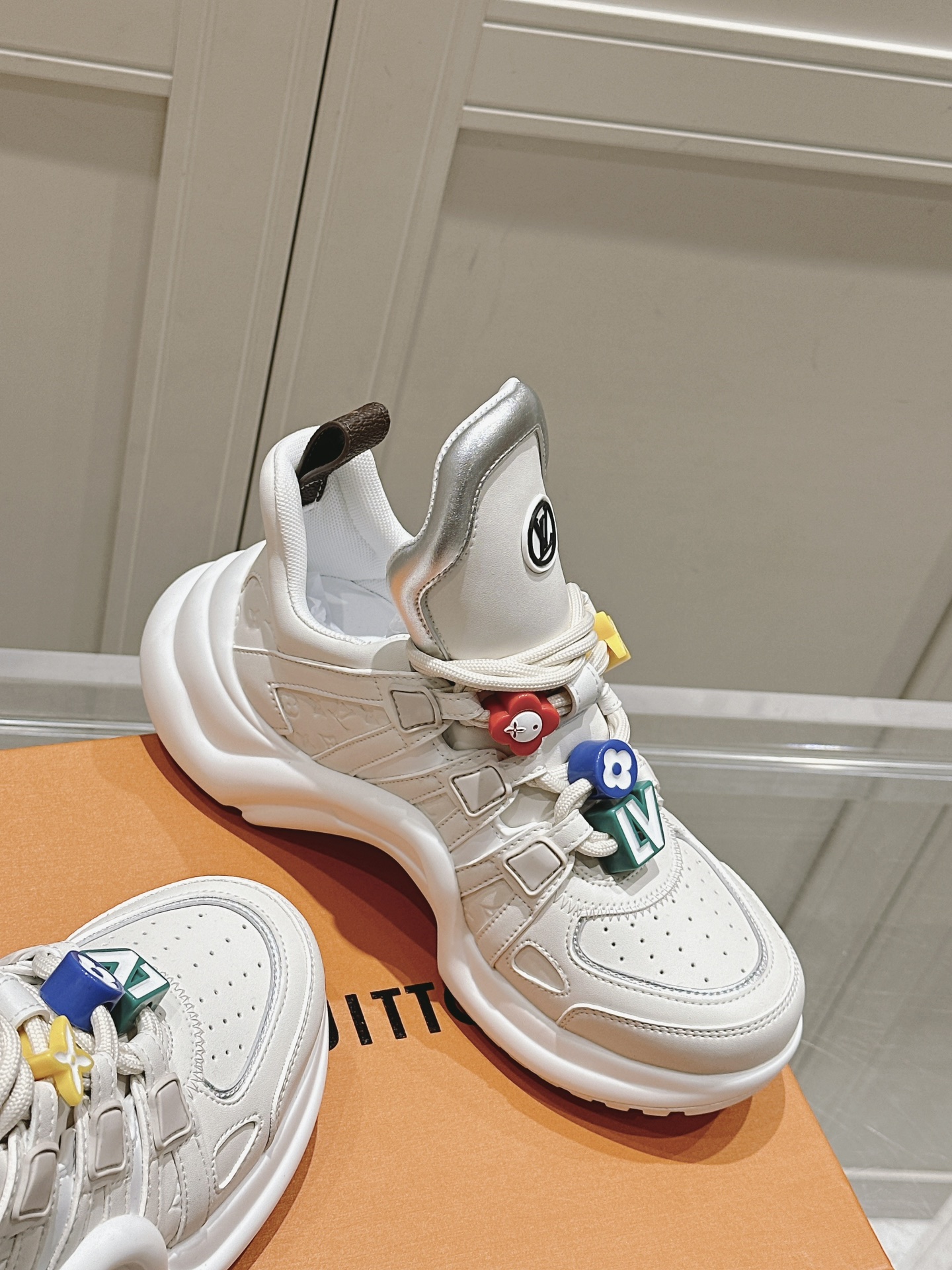 路易威登 Louis Vuitton 高定典藏经典高奢皮鞋男鞋女鞋鞋履高跟鞋 #E1DF4070 4