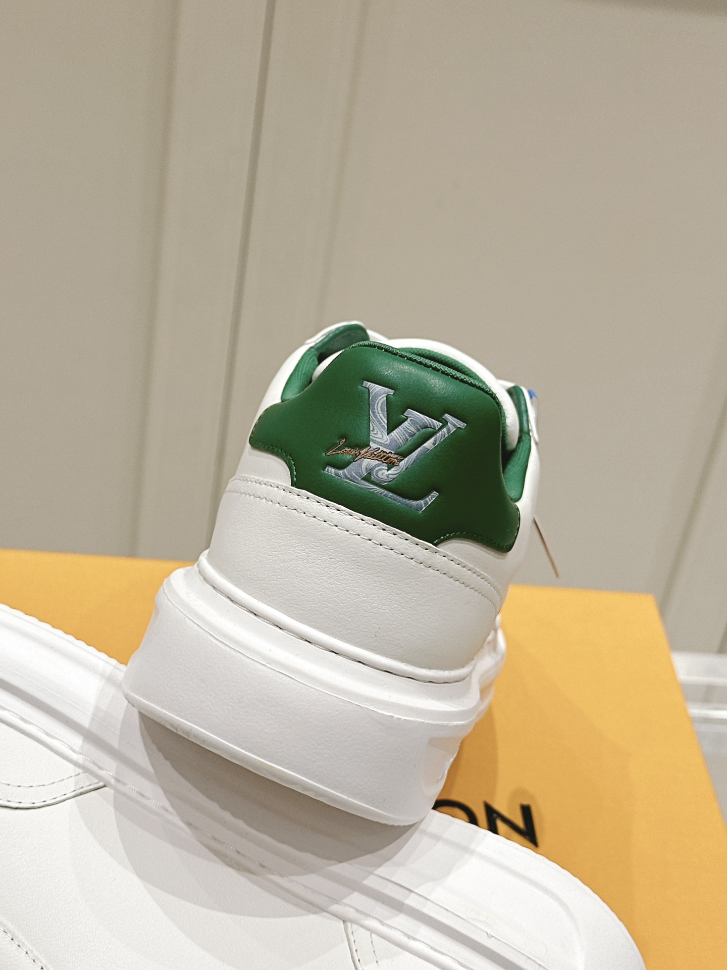 Louis Vuitton L Print Casual White Sneakers, Designer Fashion Shoes 8 i1740738327 3006 7