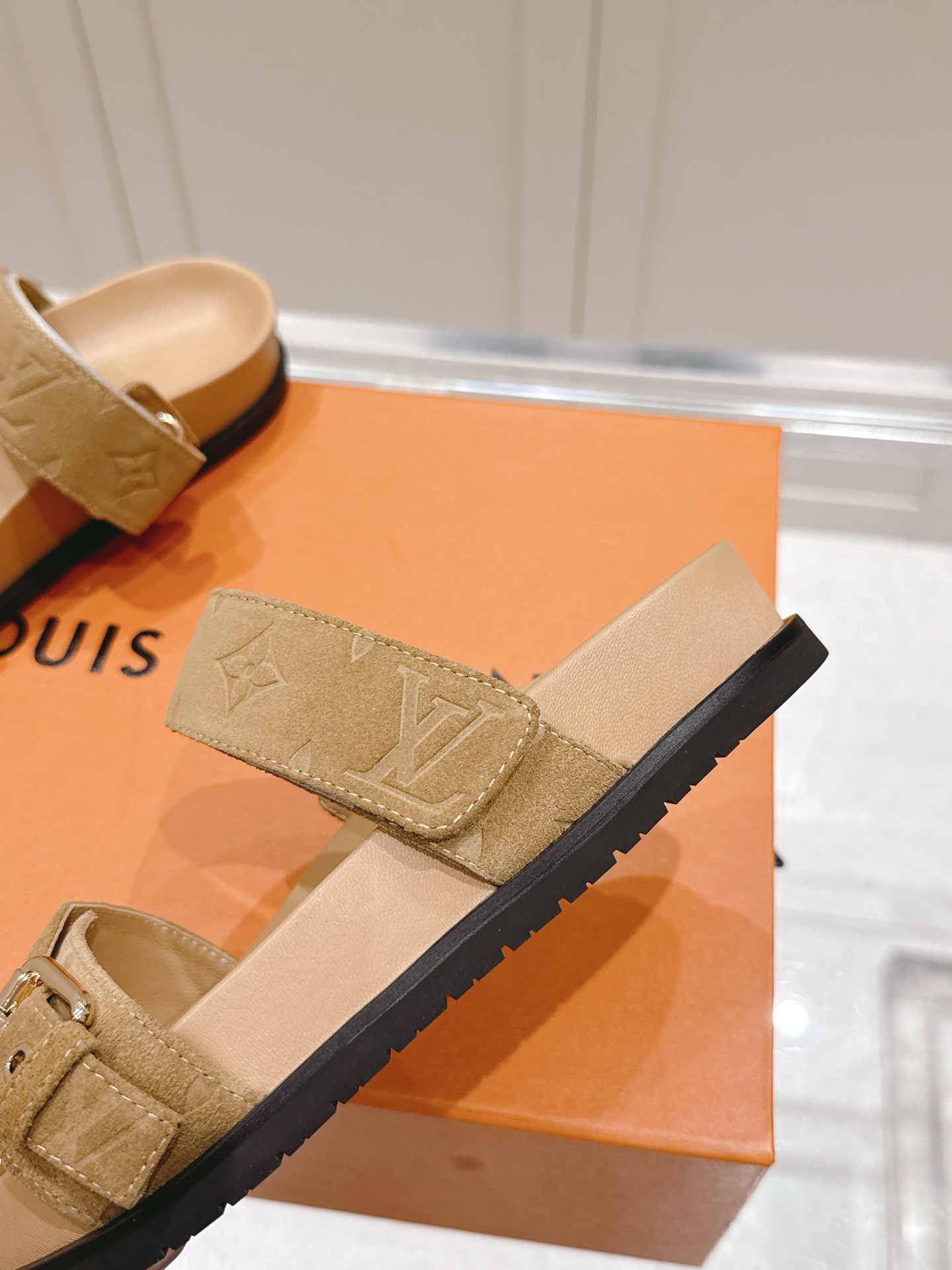 Louis Vuitton x Murakami Takashi Bom Dia Comfort Flat Denim Sandals 9 i1746444787719 61 0 7