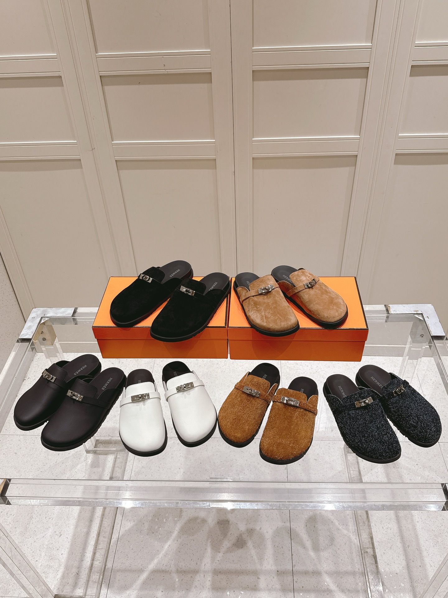 NO:264490,Collection image, half drag19860909集合图,半拖,Women's Shoes