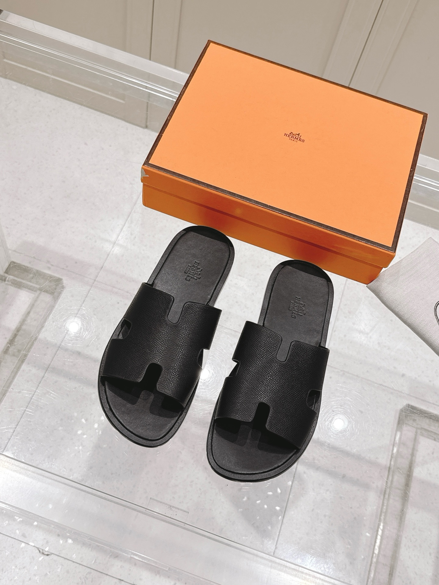 Hermès Hermes爱马仕lzmir系列 老舅鞋 二舅拖鞋 H拖 凉鞋