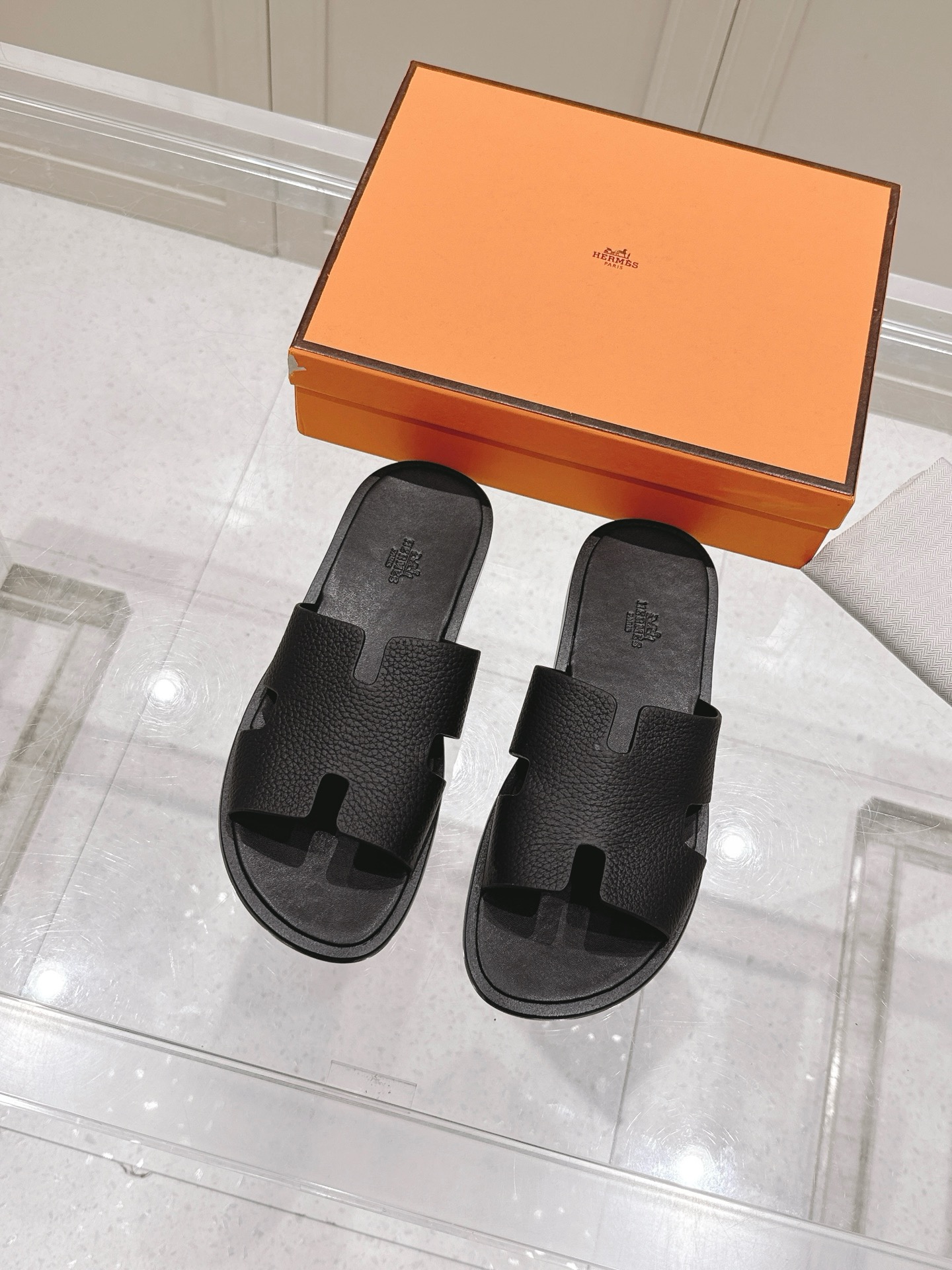 Hermès Hermes爱马仕lzmir系列 老舅鞋 二舅拖鞋 H拖 凉鞋