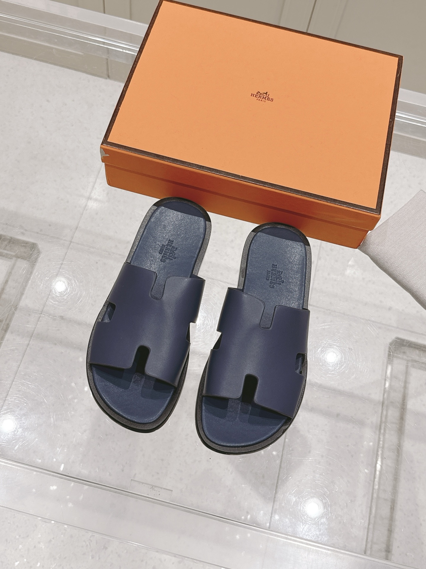 Hermès Hermes爱马仕lzmir系列 老舅鞋 二舅拖鞋 H拖 凉鞋