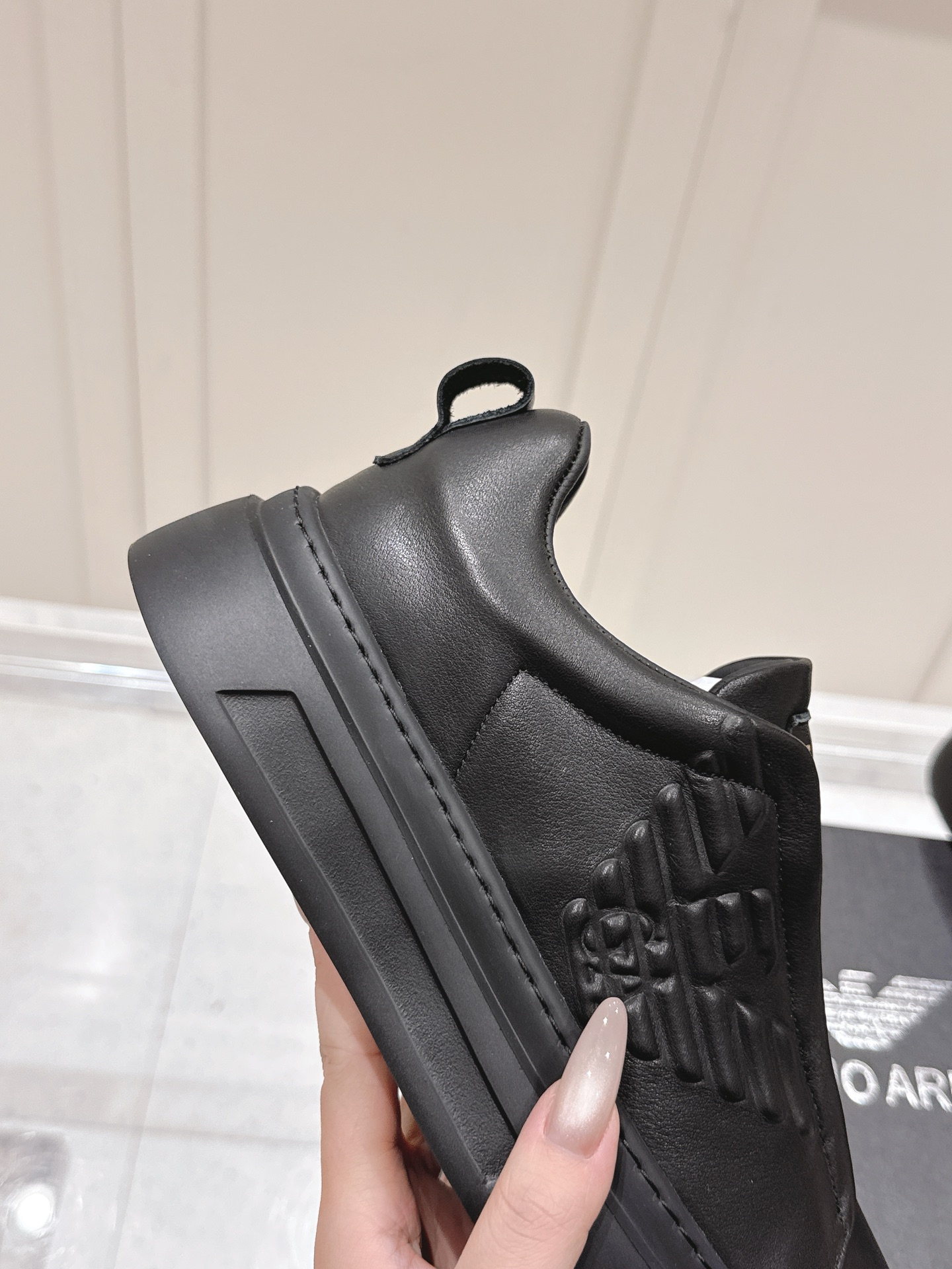 Top: 700 Men’s Emporio Armani EA7 Leisure Sneakers, Original Design, Zirconium Fabric, Custom Sizes - 图片 7