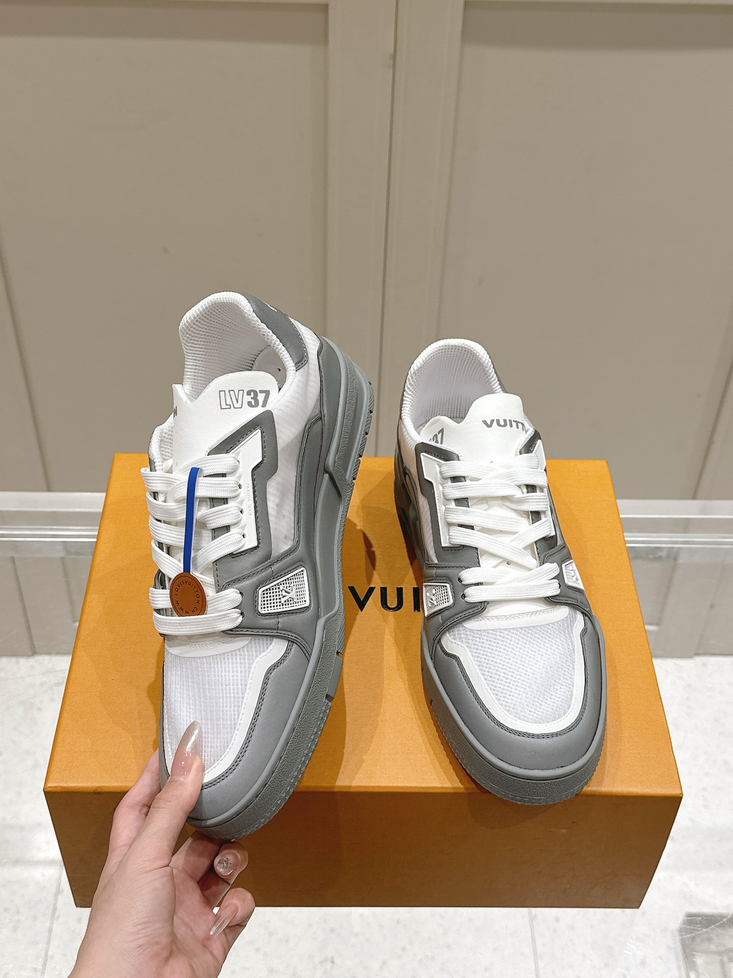 Louis Vuitton LV 路易威登L家 驴牌 Trainer系列 休闲 运动鞋 滑板鞋
