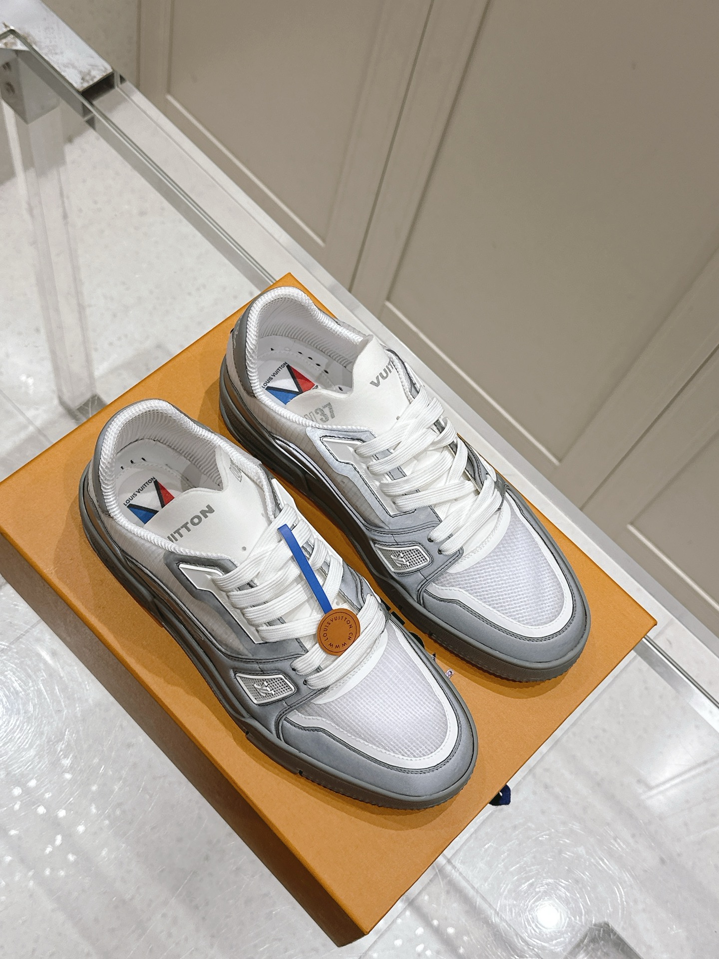 Louis Vuitton LV 路易威登L家 驴牌 Trainer系列 休闲 运动鞋 滑板鞋