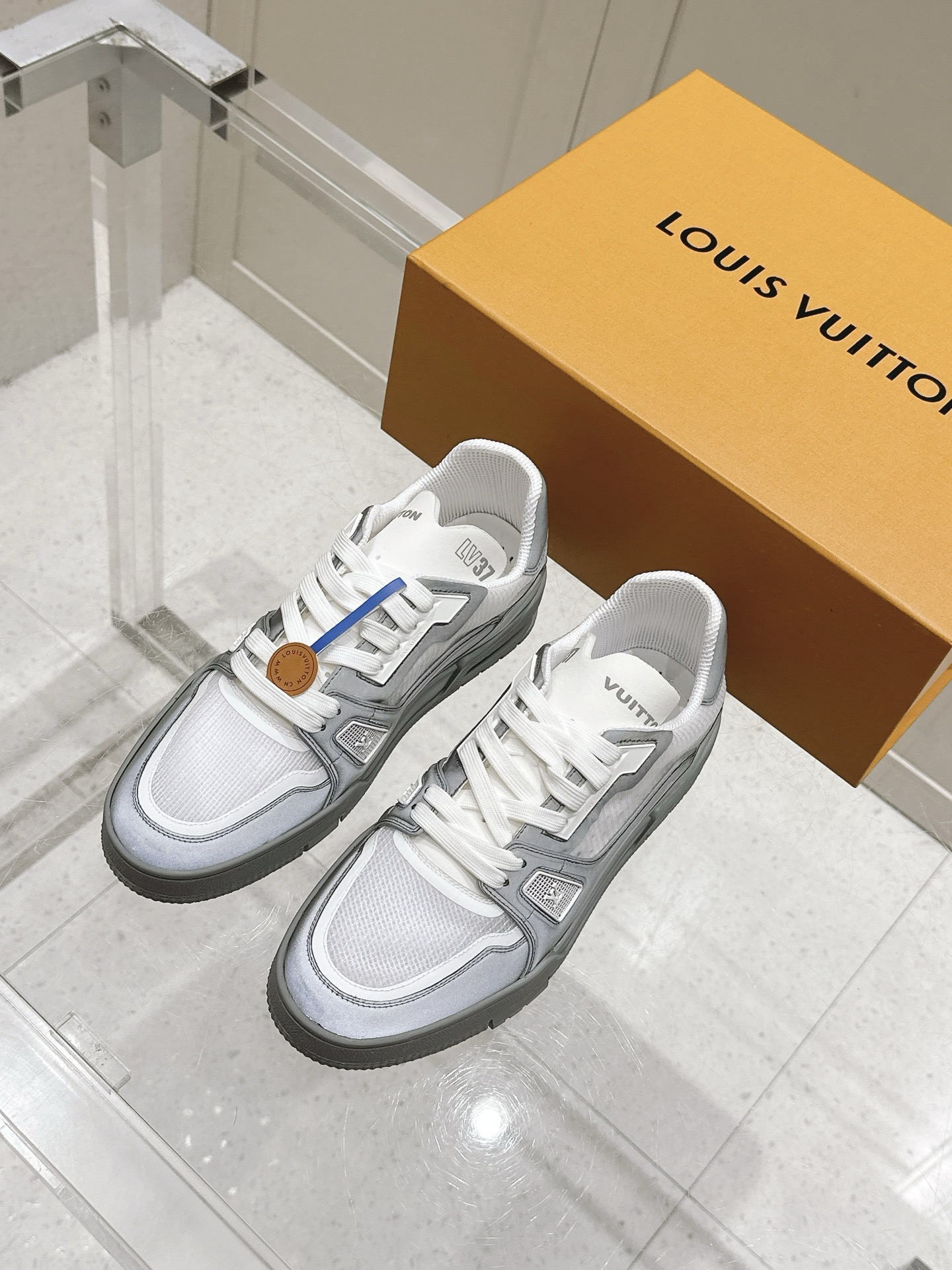Louis Vuitton LV 路易威登L家 驴牌 Trainer系列 休闲 运动鞋 滑板鞋