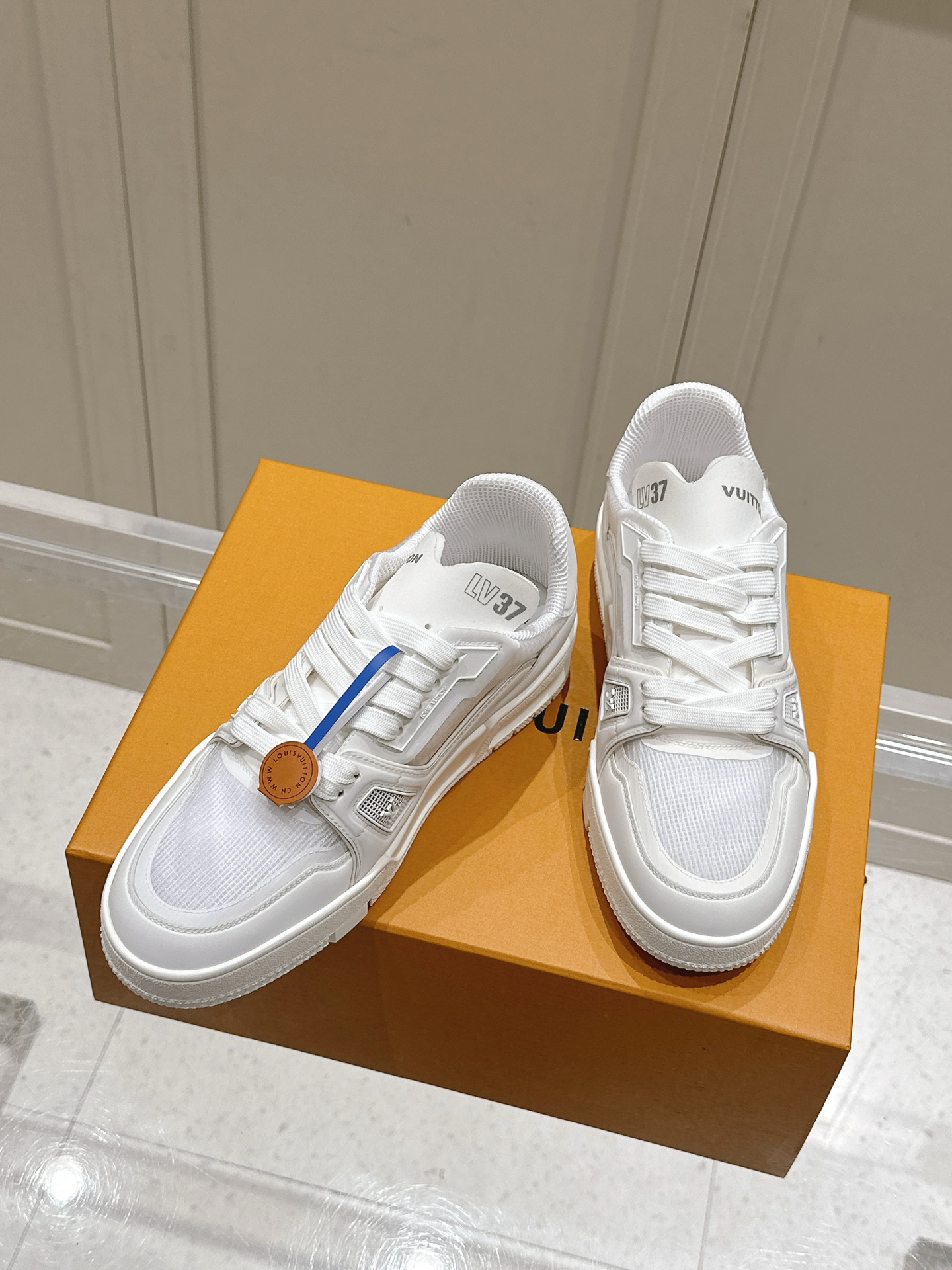 Louis Vuitton LV 路易威登L家 驴牌 Trainer系列 休闲 运动鞋 滑板鞋