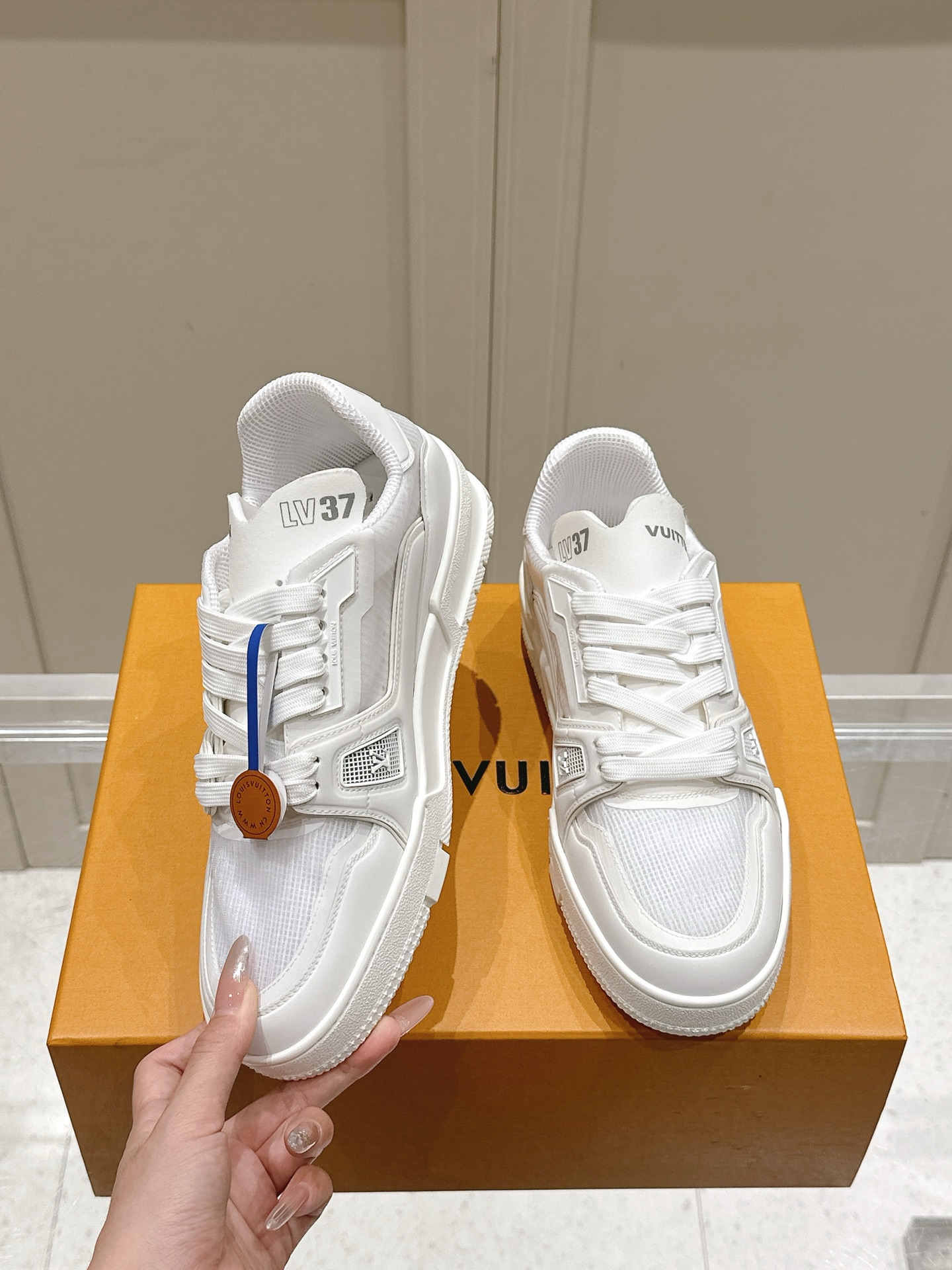 Louis Vuitton LV 路易威登L家 驴牌 Trainer系列 休闲 运动鞋 滑板鞋