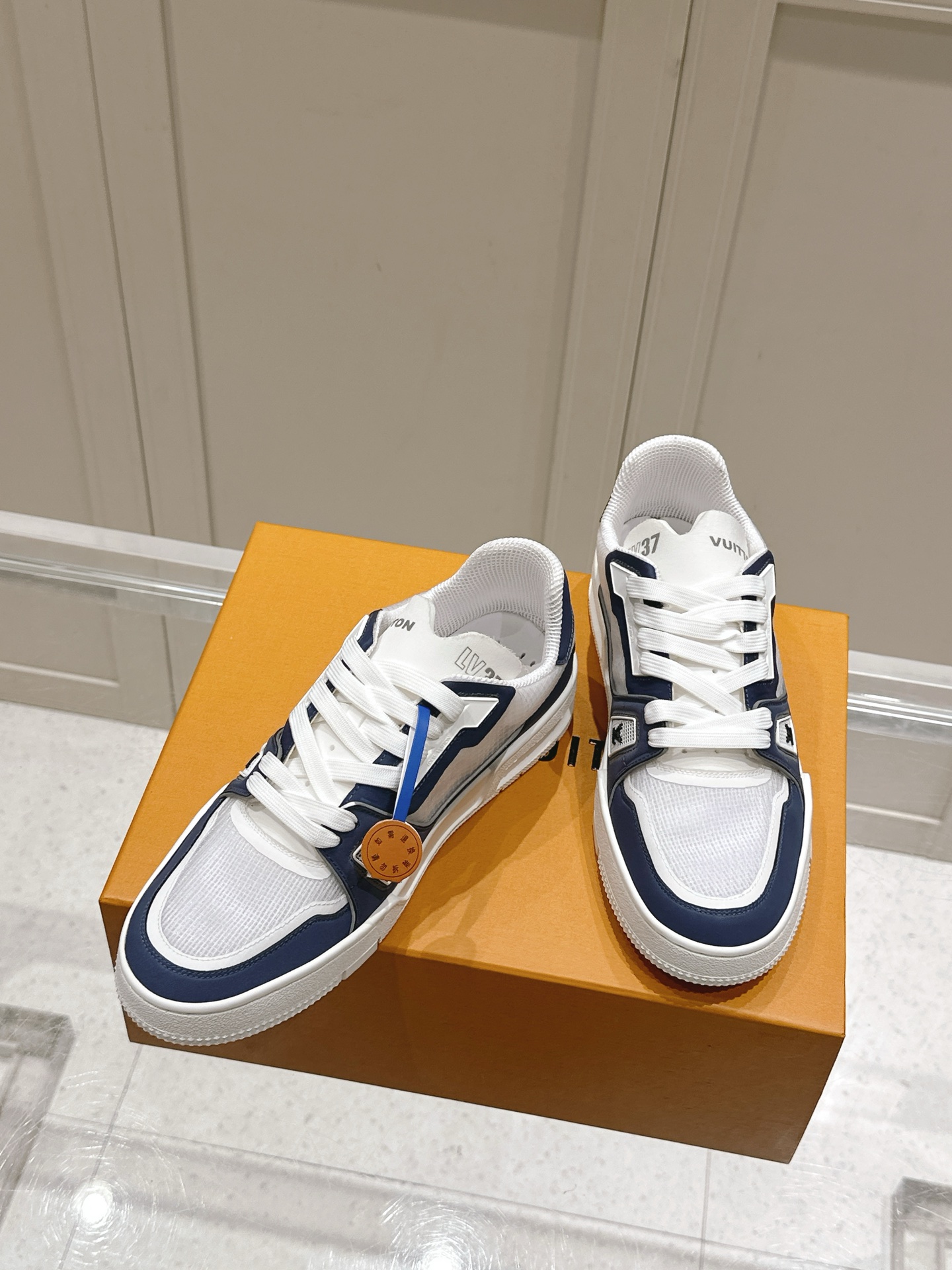Louis Vuitton LV 路易威登L家 驴牌 Trainer系列 休闲 运动鞋 滑板鞋