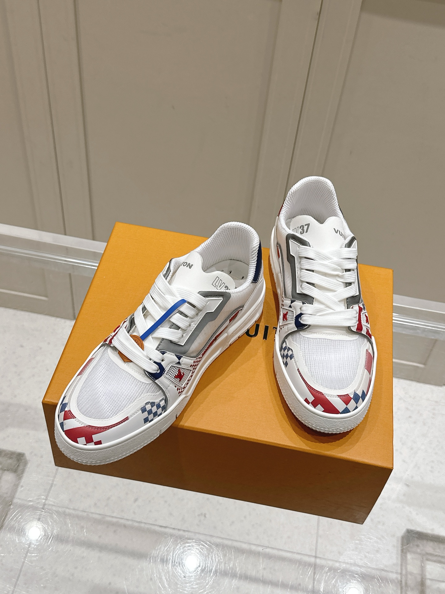 Louis Vuitton LV 路易威登L家 驴牌 Trainer系列 休闲 运动鞋 滑板鞋