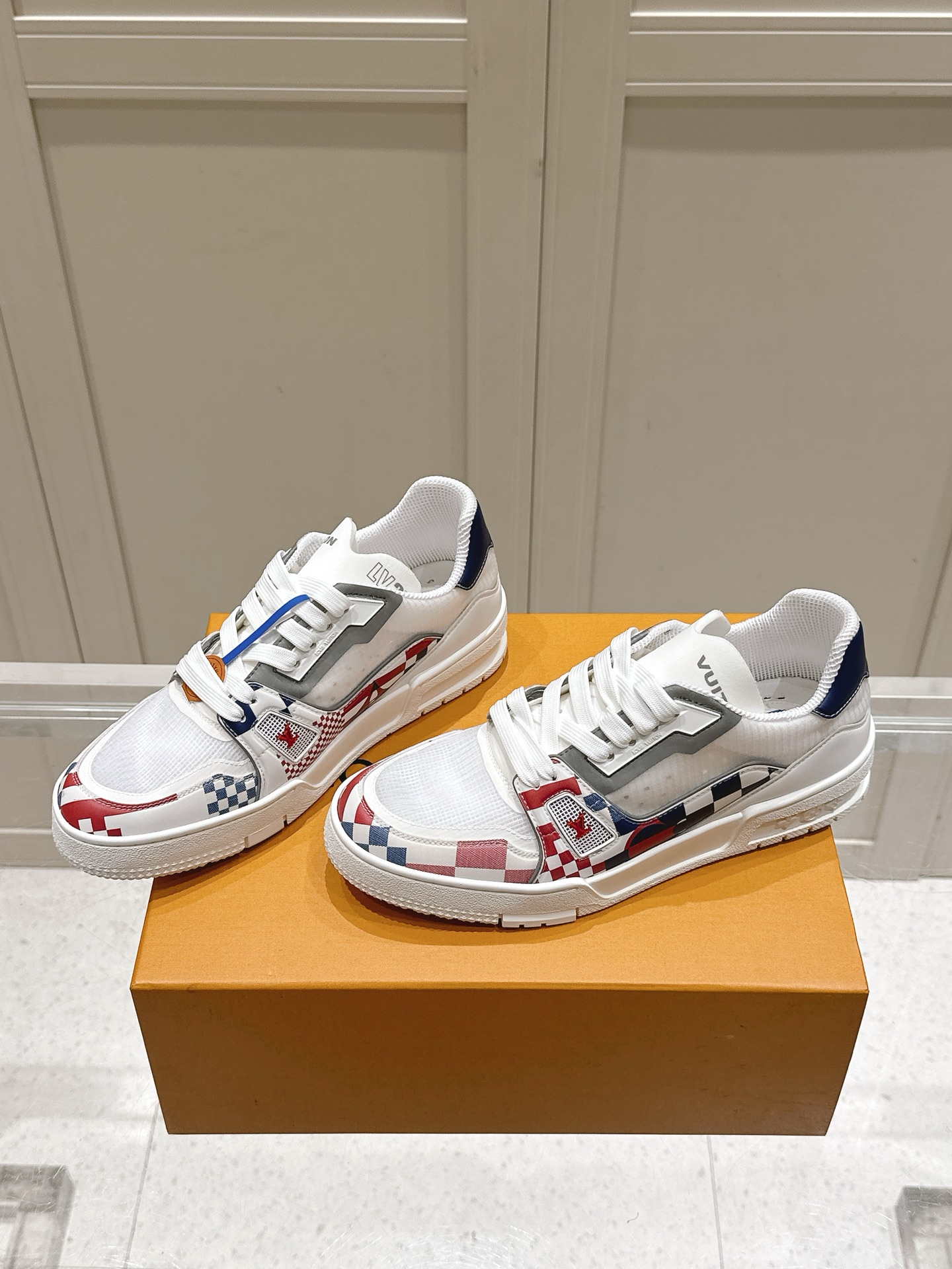 Louis Vuitton LV 路易威登L家 驴牌 Trainer系列 休闲 运动鞋 滑板鞋