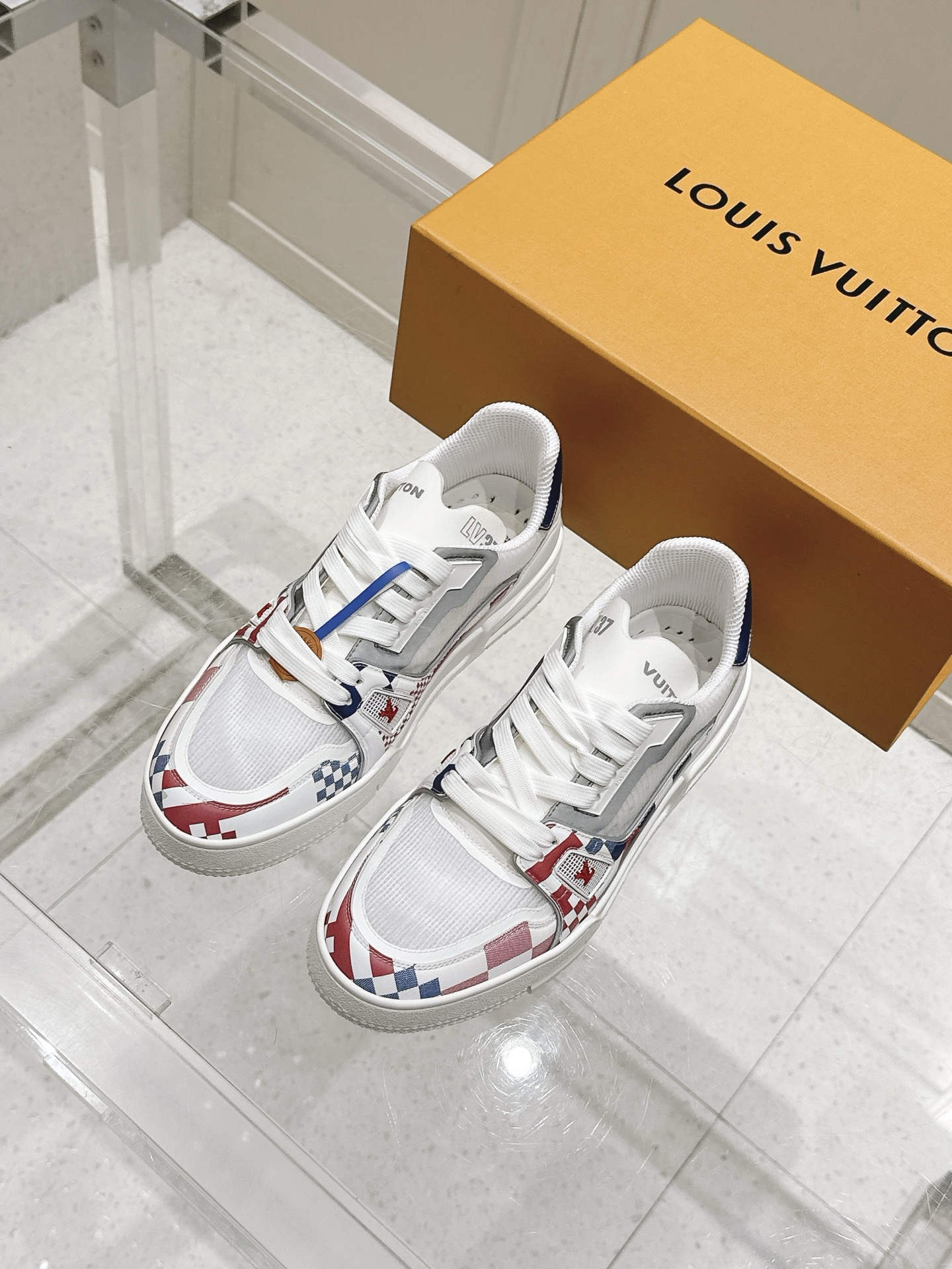 Louis Vuitton LV 路易威登L家 驴牌 Trainer系列 休闲 运动鞋 滑板鞋