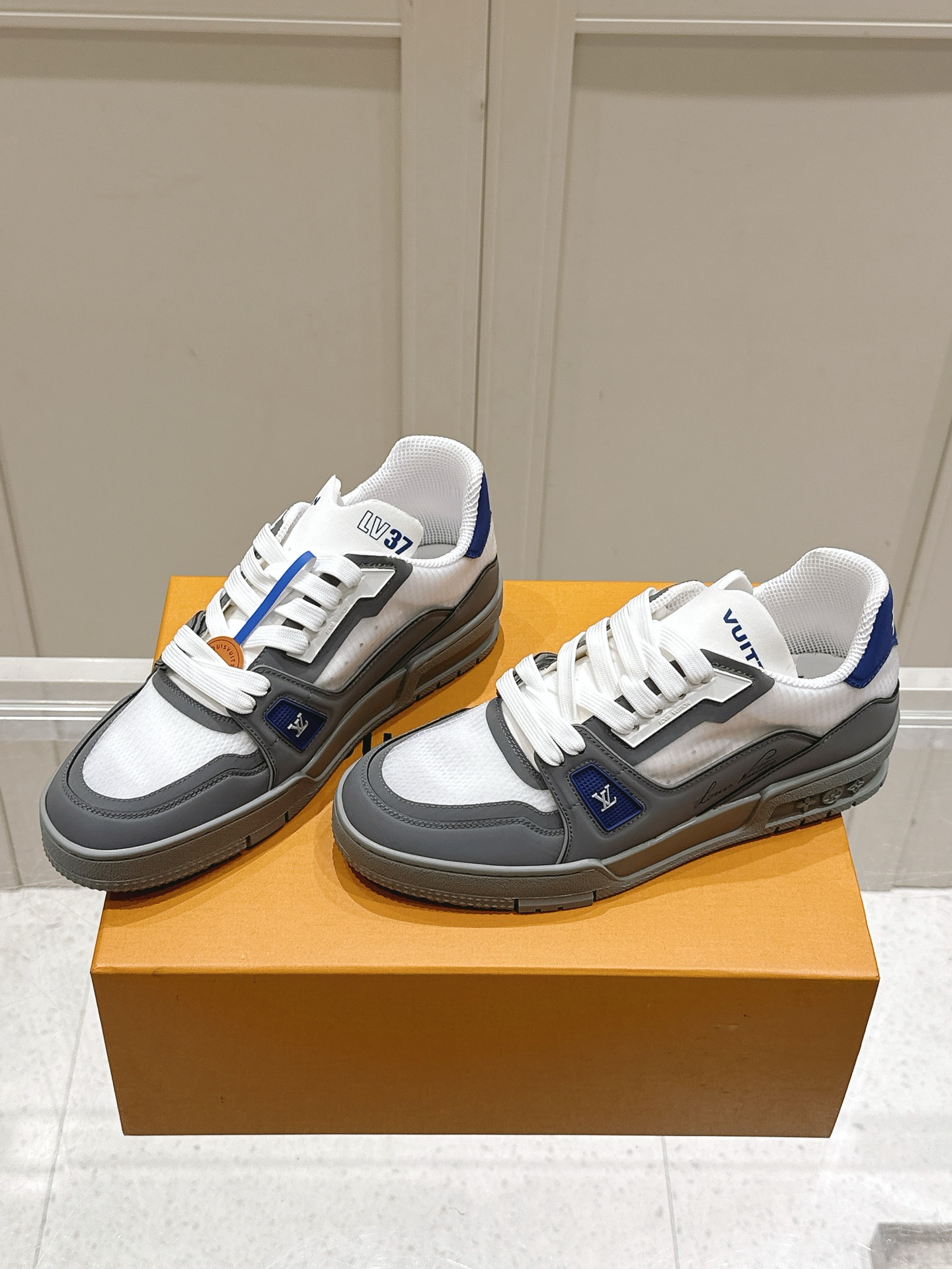 Louis Vuitton LV 路易威登L家 驴牌 Trainer系列 休闲 运动鞋 滑板鞋