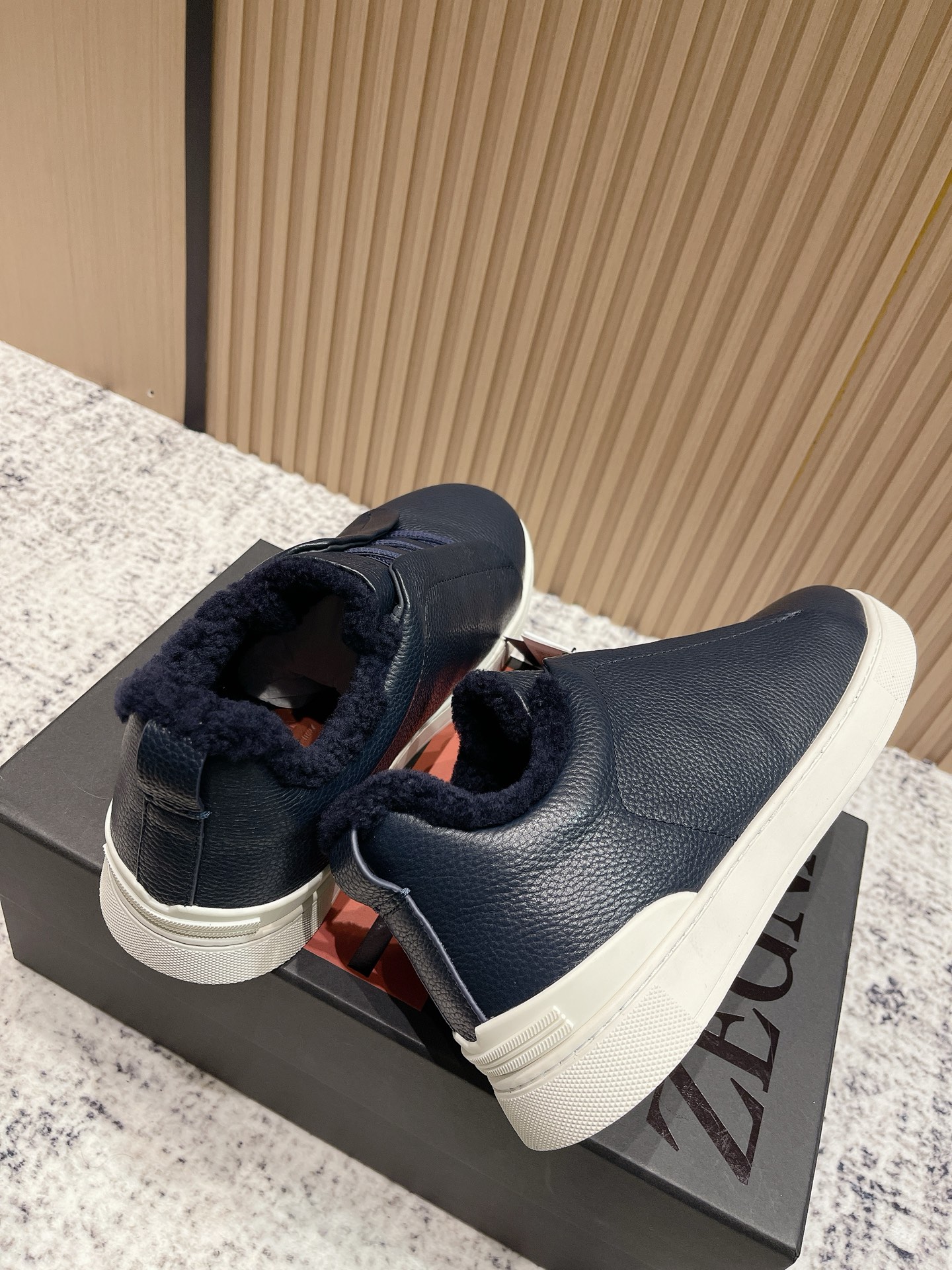 Zegna Triple Stitch Men's Leather-Lined Loafer Sneakers - Comfort & Style 5 i1759236288420 3759 0 3