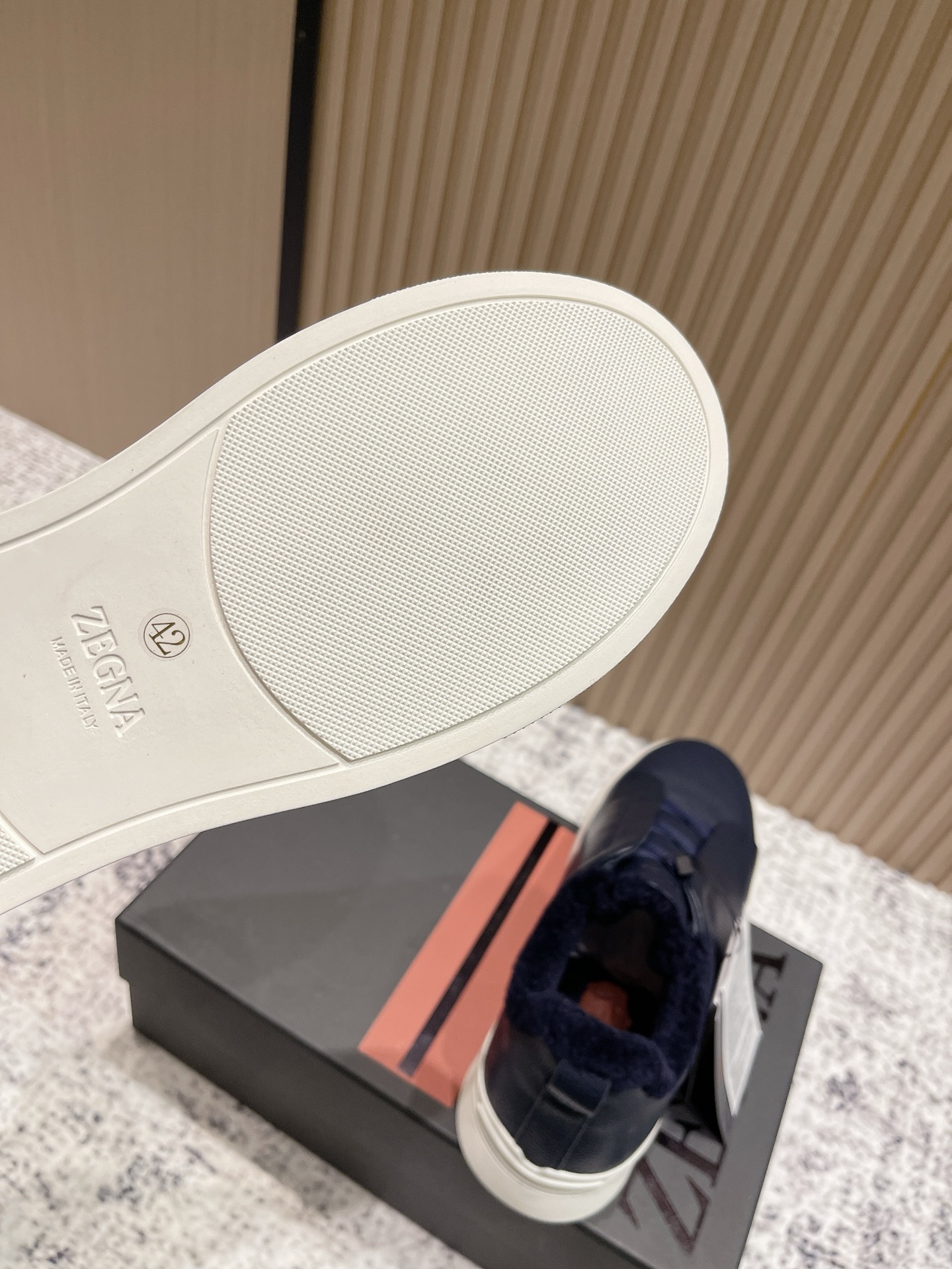 Zegna Triple Stitch Men's Leather-Lined Loafer Sneakers - Comfort & Style 9 i1759236288513 7380 0 7