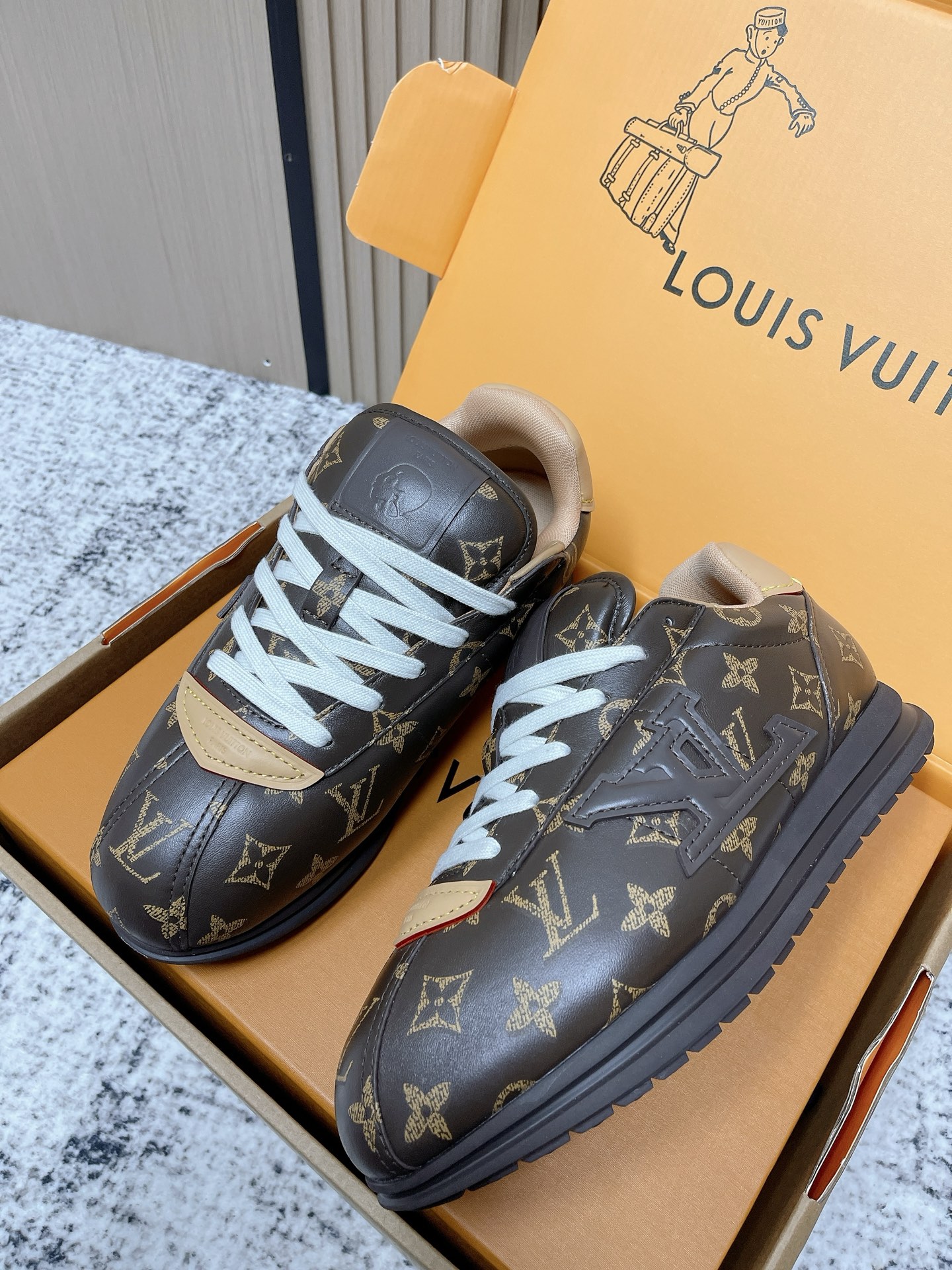 路易威登 Louis Vuitton 高定典藏经典高奢皮鞋男鞋女鞋鞋履高跟鞋 #B6ABB77A 2