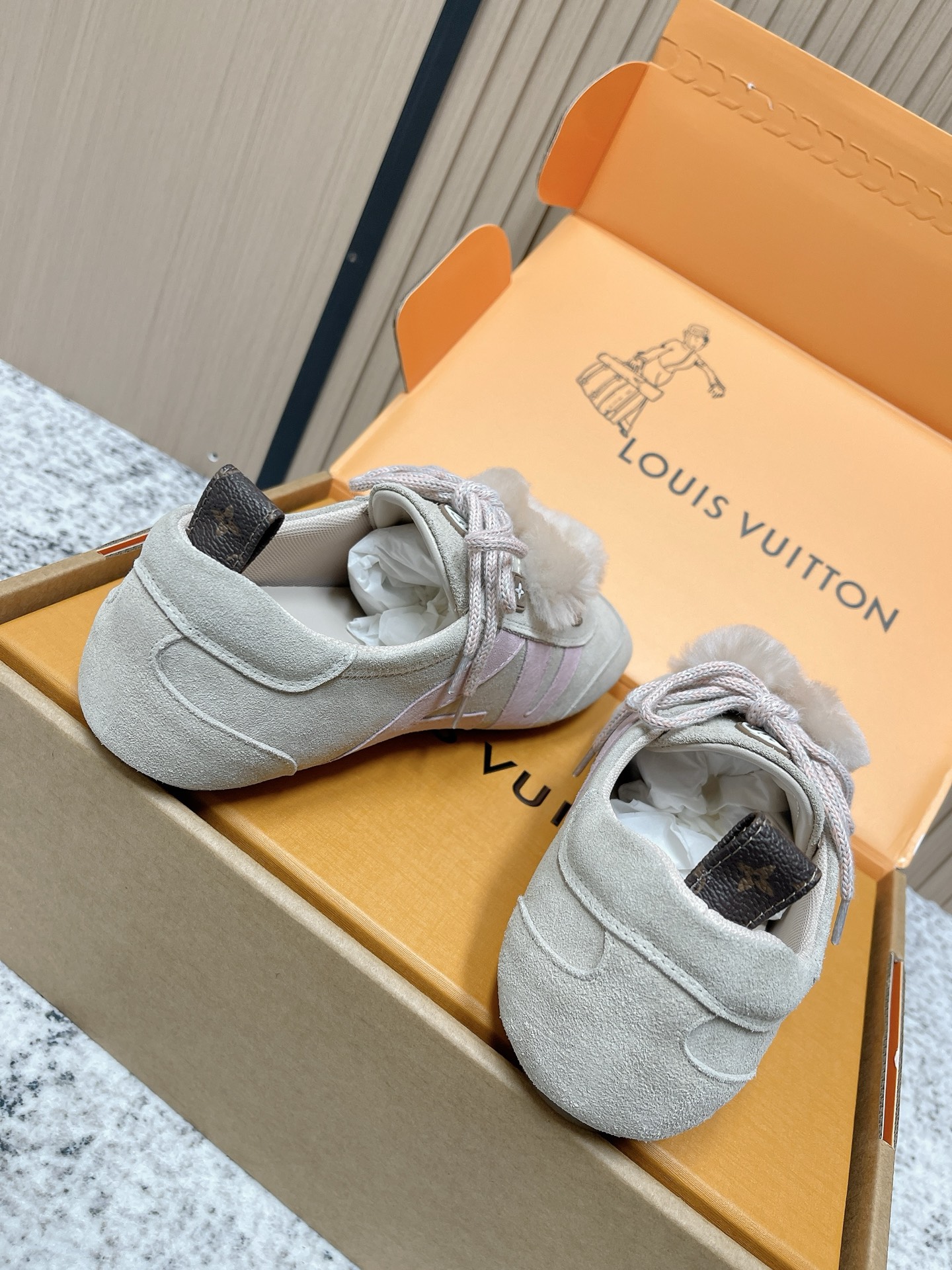 Louis Vuitton Louis Vuitton Sneakerina系列芭蕾舞鞋 德训鞋 平底鞋休闲鞋 ‼