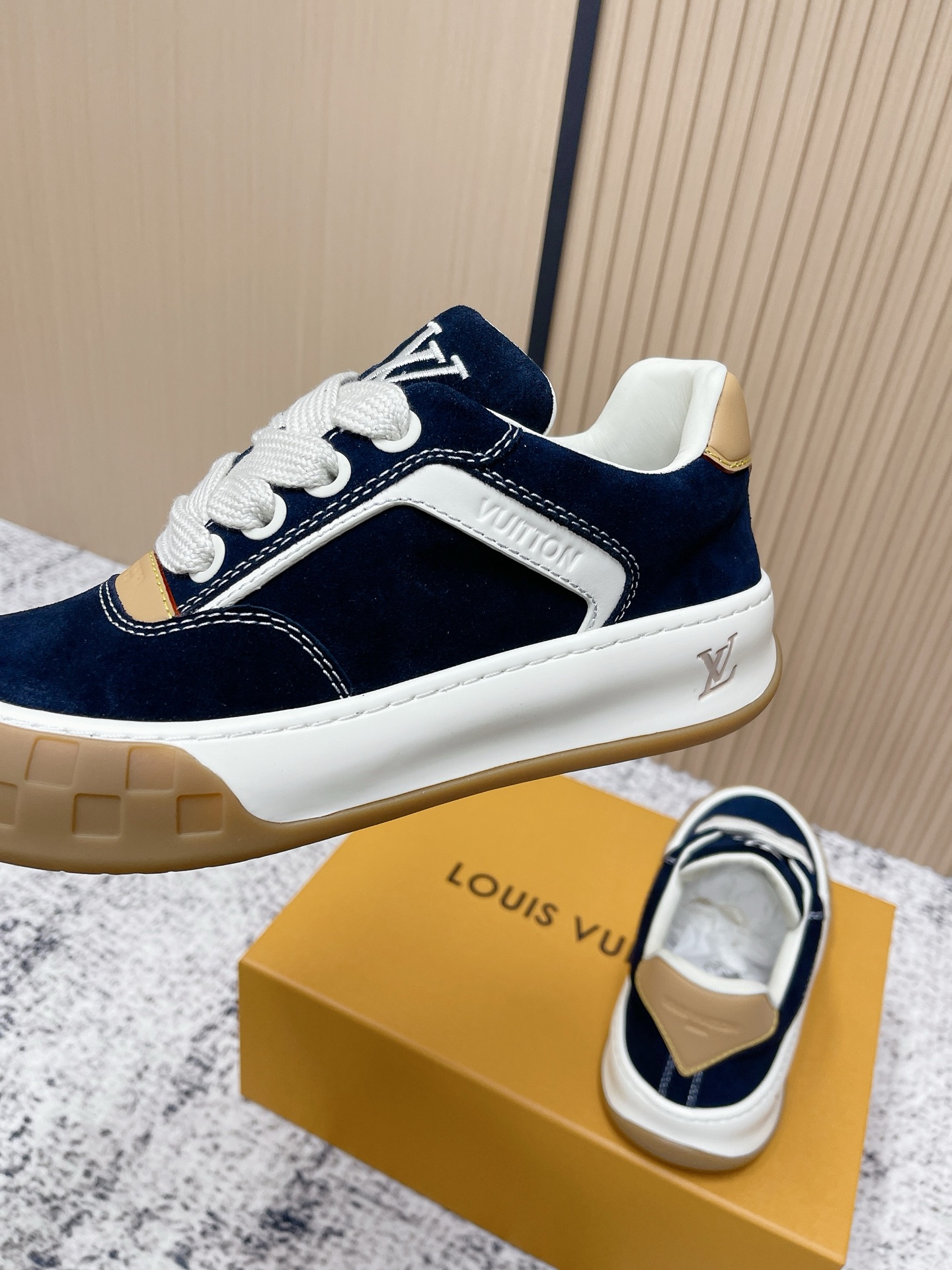 Louis Vuitton Haute Couture Classic Luxury Leather Shoe Loafer Shoes 9