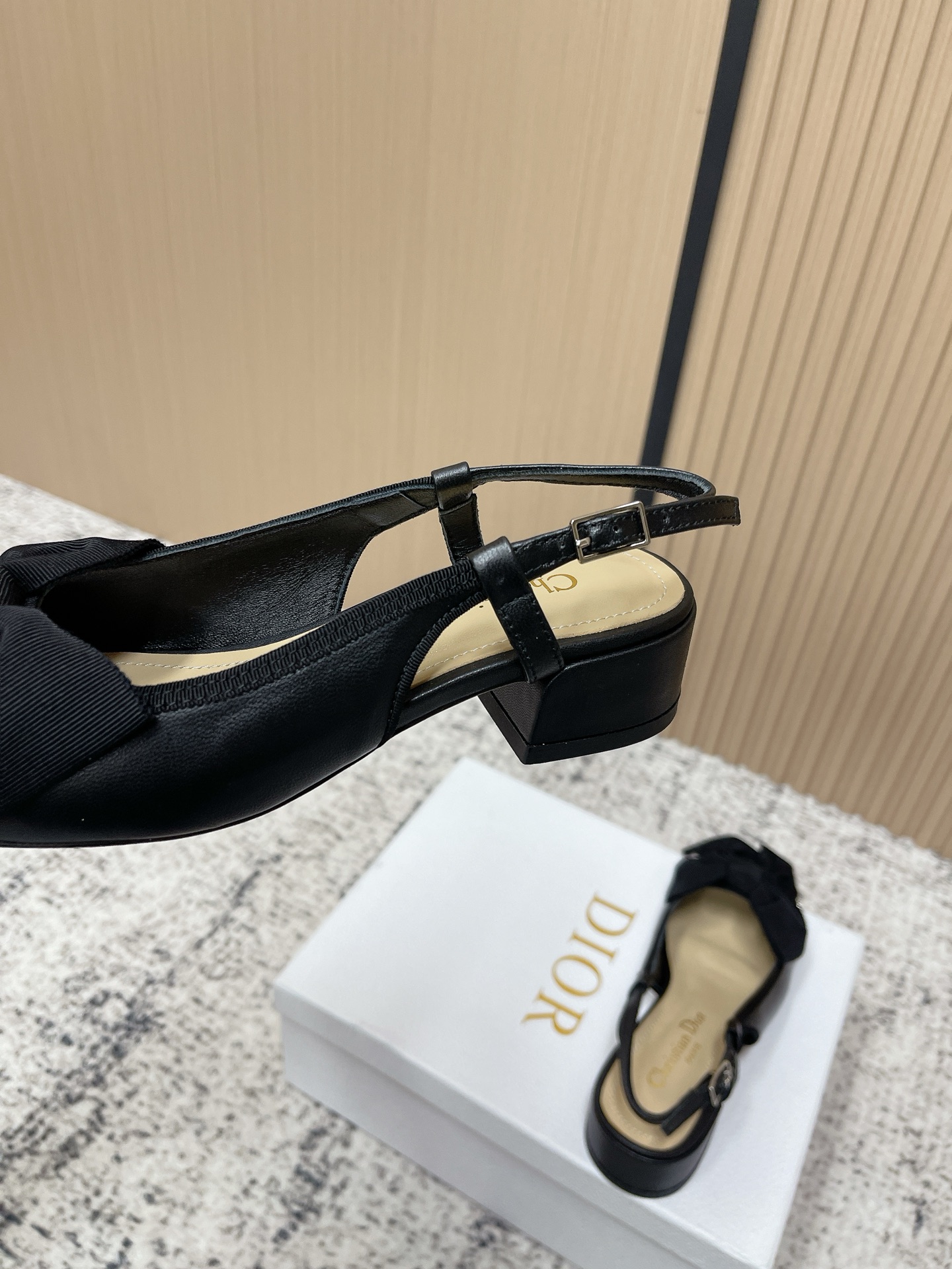 Dior Style Leather Women's Shoes style reference detail image 9 from source 775481