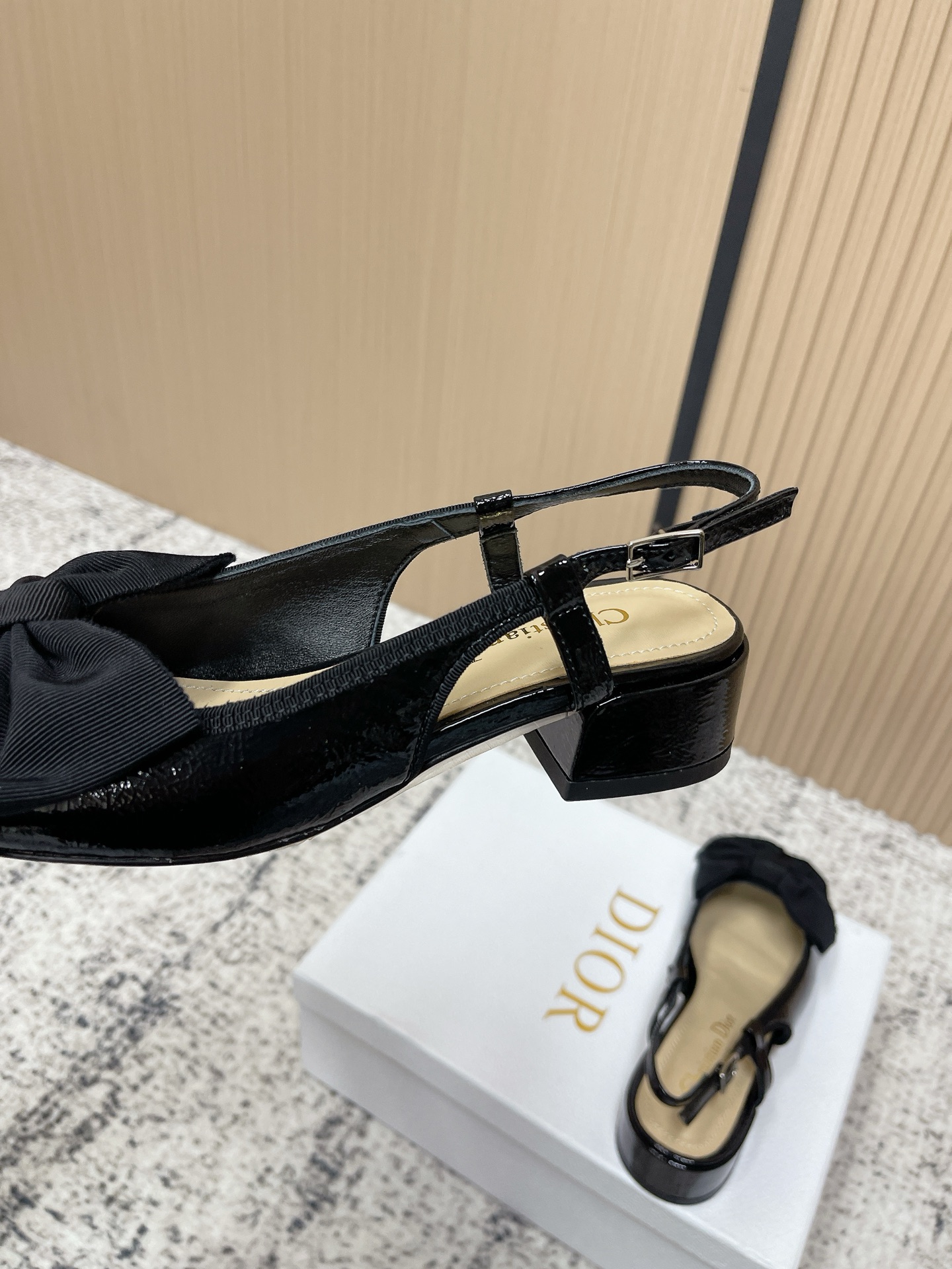 Dior Style Leather Women's Shoes style reference detail image 9 from source 775483