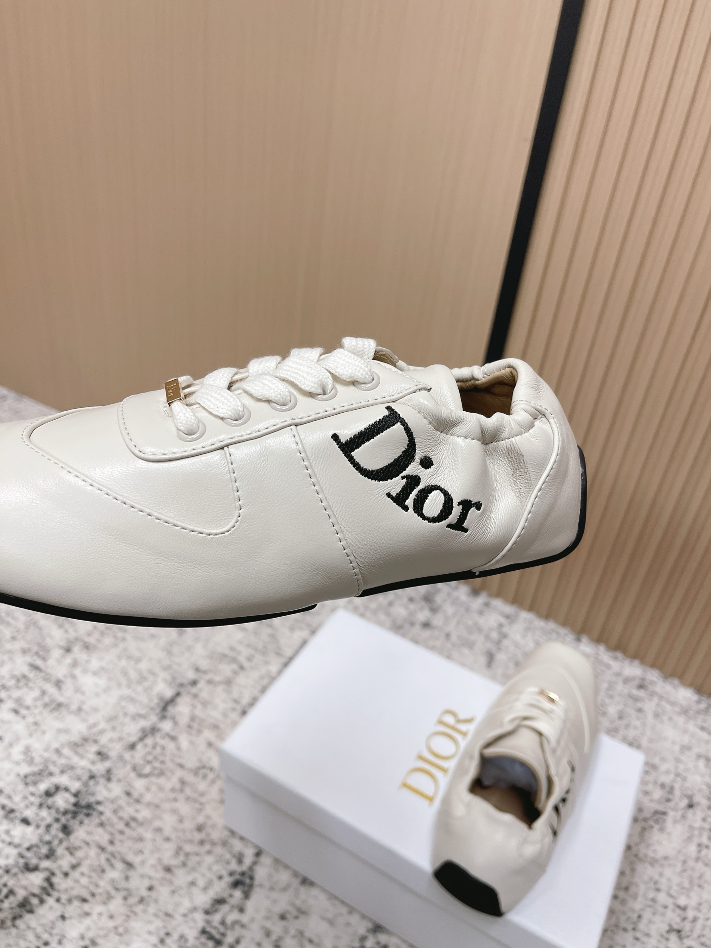 Dior Style Leather Women's Shoes style reference detail image 9 from source 775458
