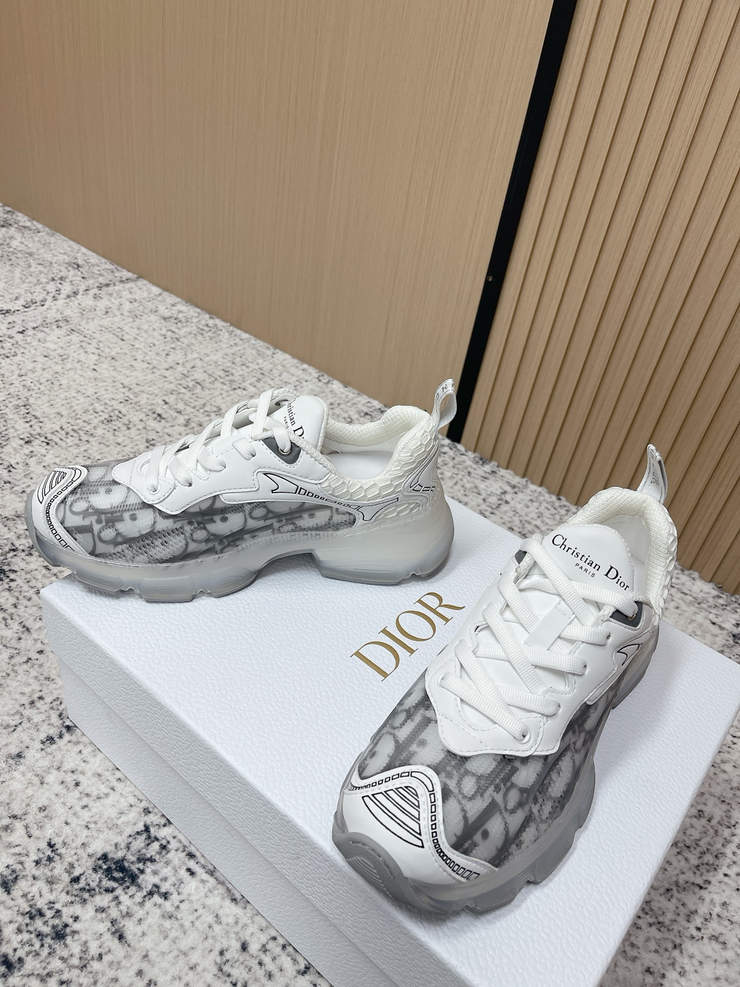 Dior Style White Leather Women's Shoes style reference detail image 3 from source 775459