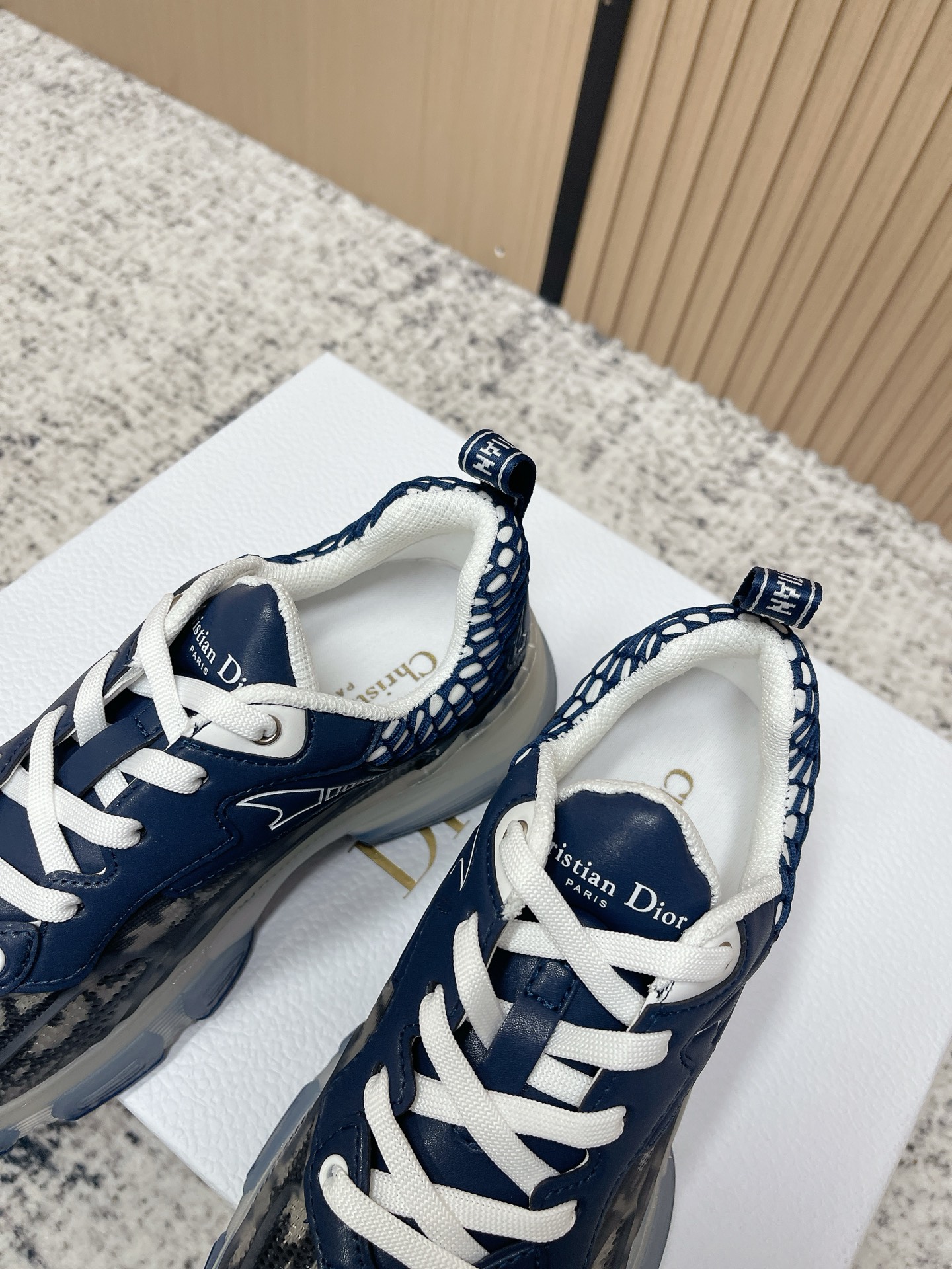 Dior Style White Leather Women's Shoes style reference detail image 6 from source 775460