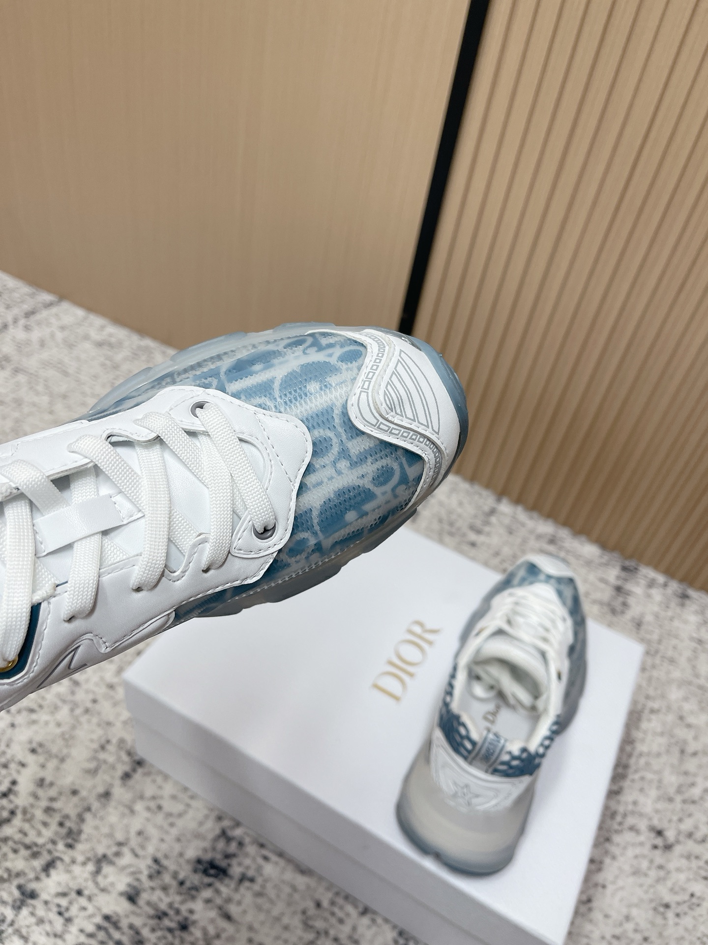 Dior Style White Leather Women's Shoes style reference detail image 7 from source 775461