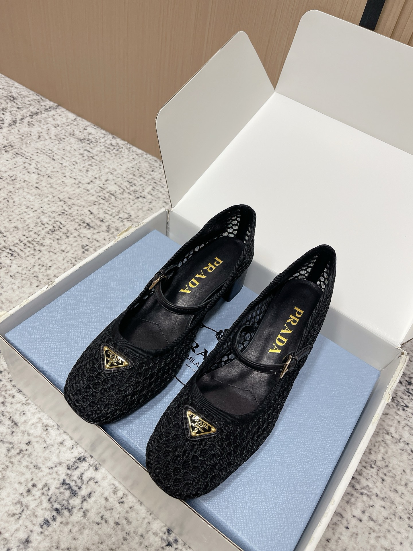 Prada Style Leather Women's Shoes Lookbook Reference image 1