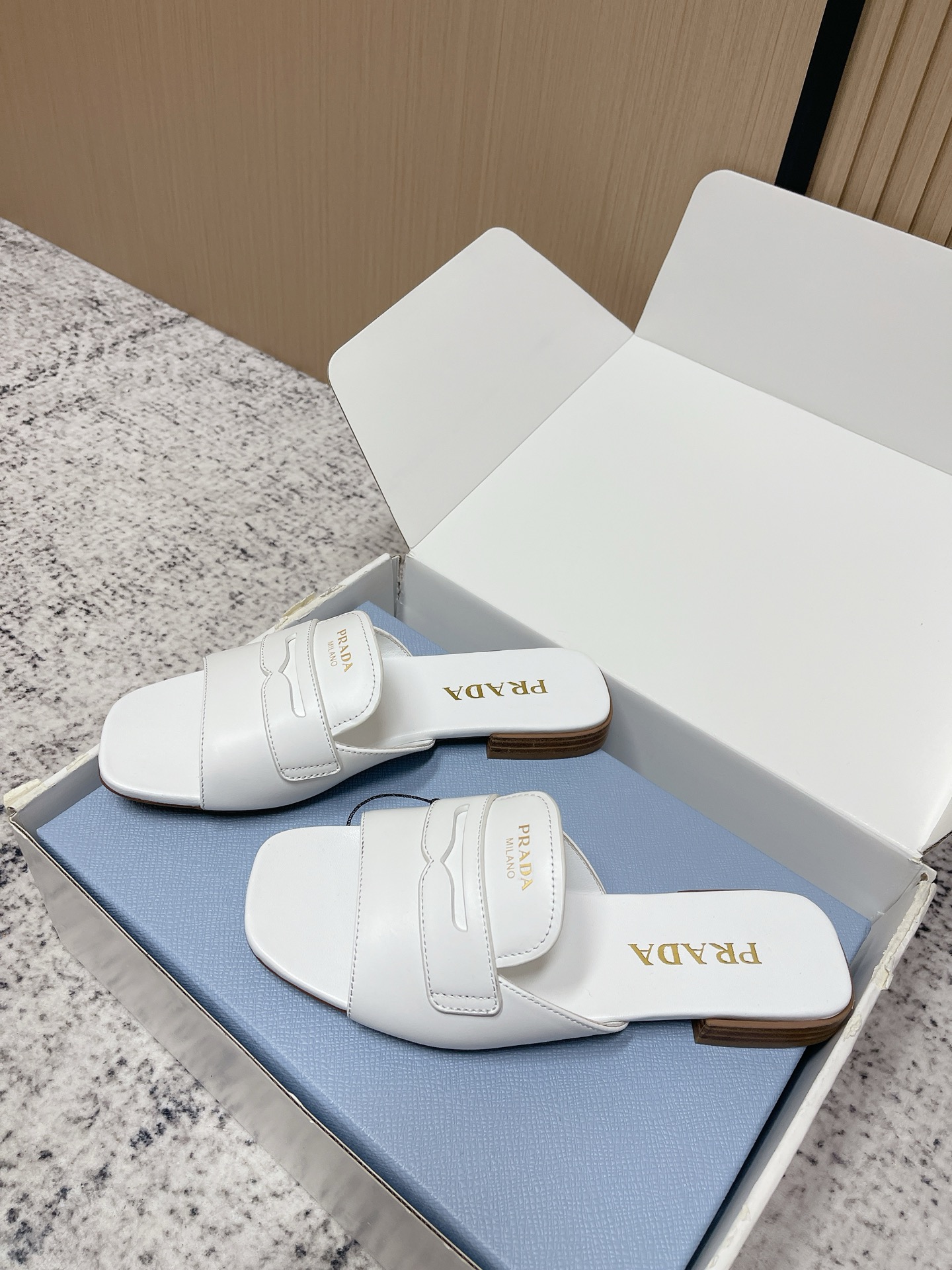 Prada Style Leather Women's Shoes Lookbook Reference image 2