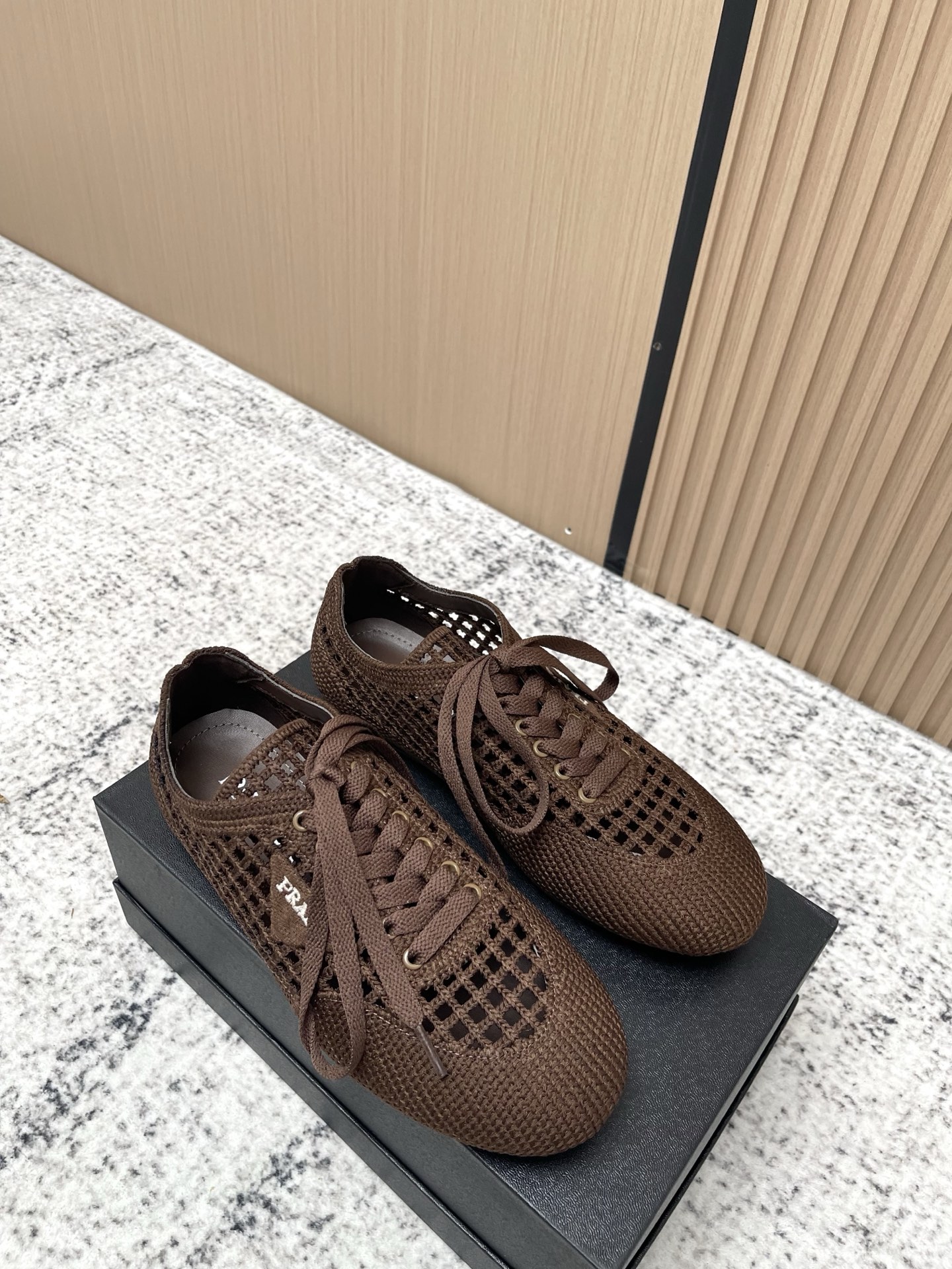 Prada Style Leather Women's Shoes style reference detail image 6 from source 774956