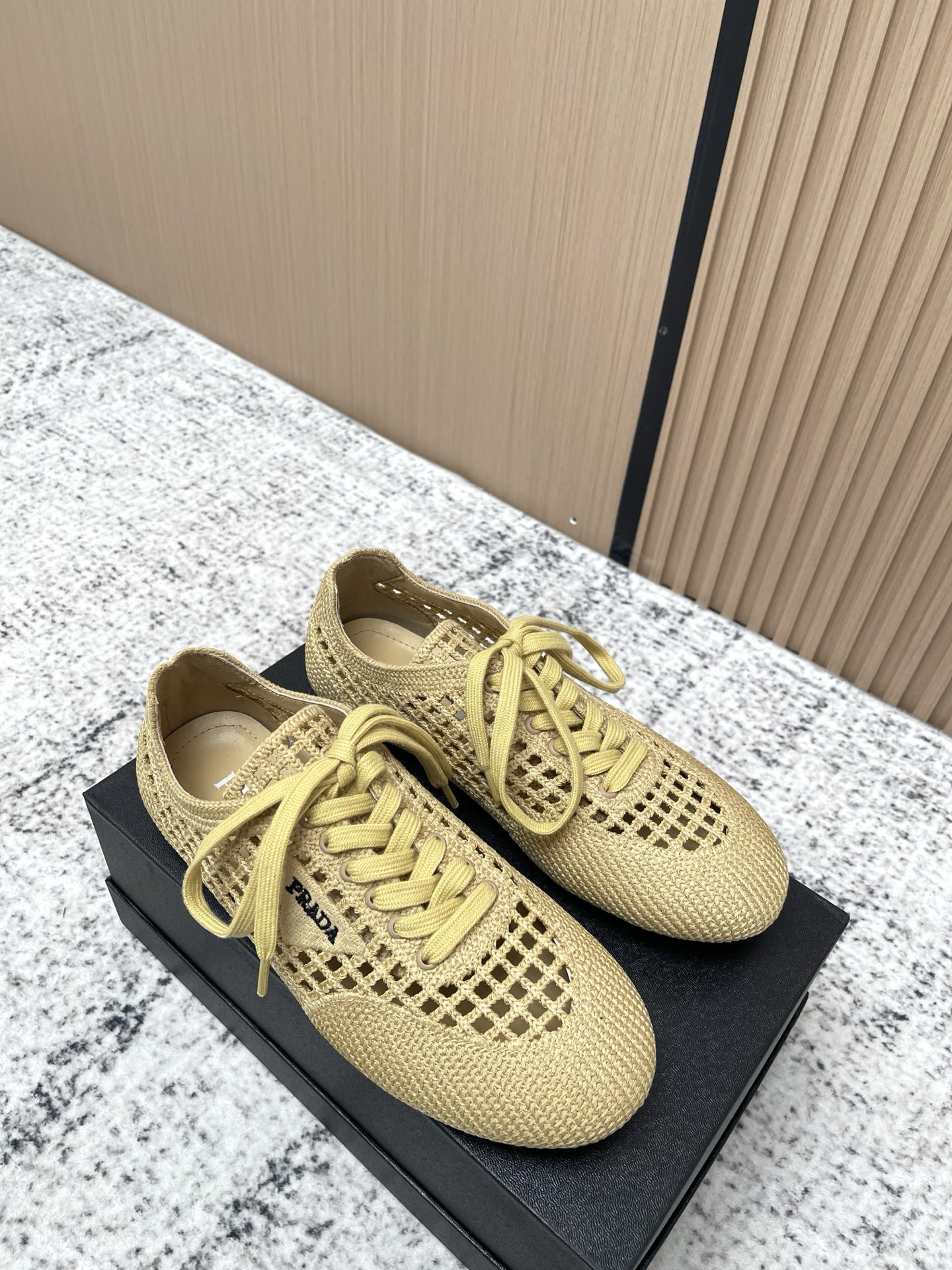 Prada Style Leather Women's Shoes style reference detail image 6 from source 774957