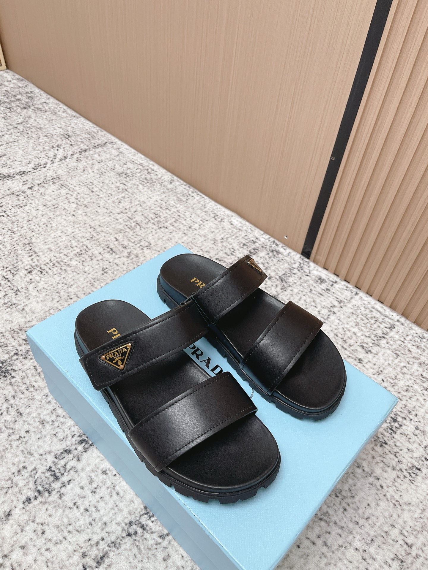 Prada Style Leather Women's Shoes style reference detail image 6 from source 774969