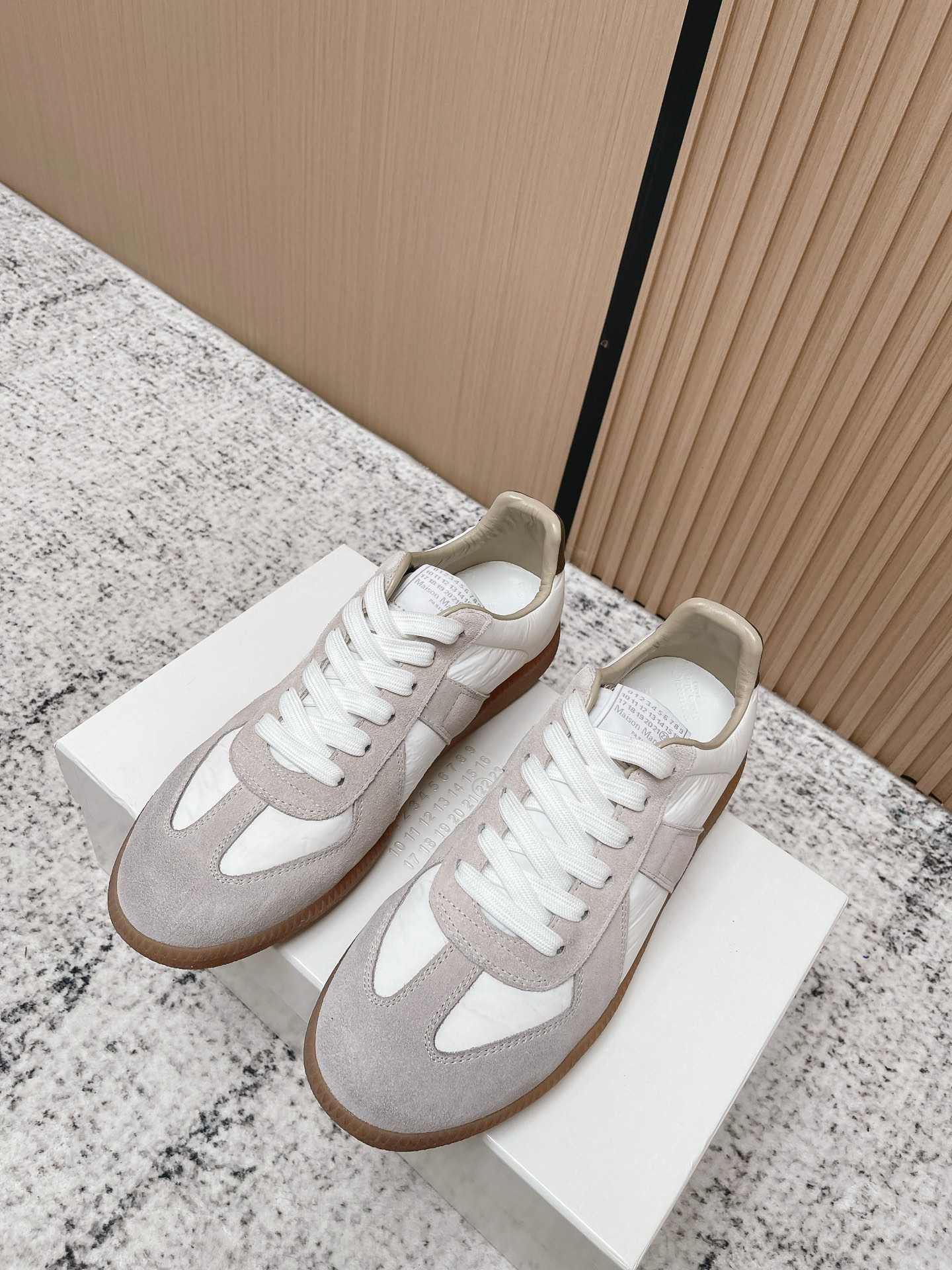 Кроссовки Maison Margiela MM6 комбинированные