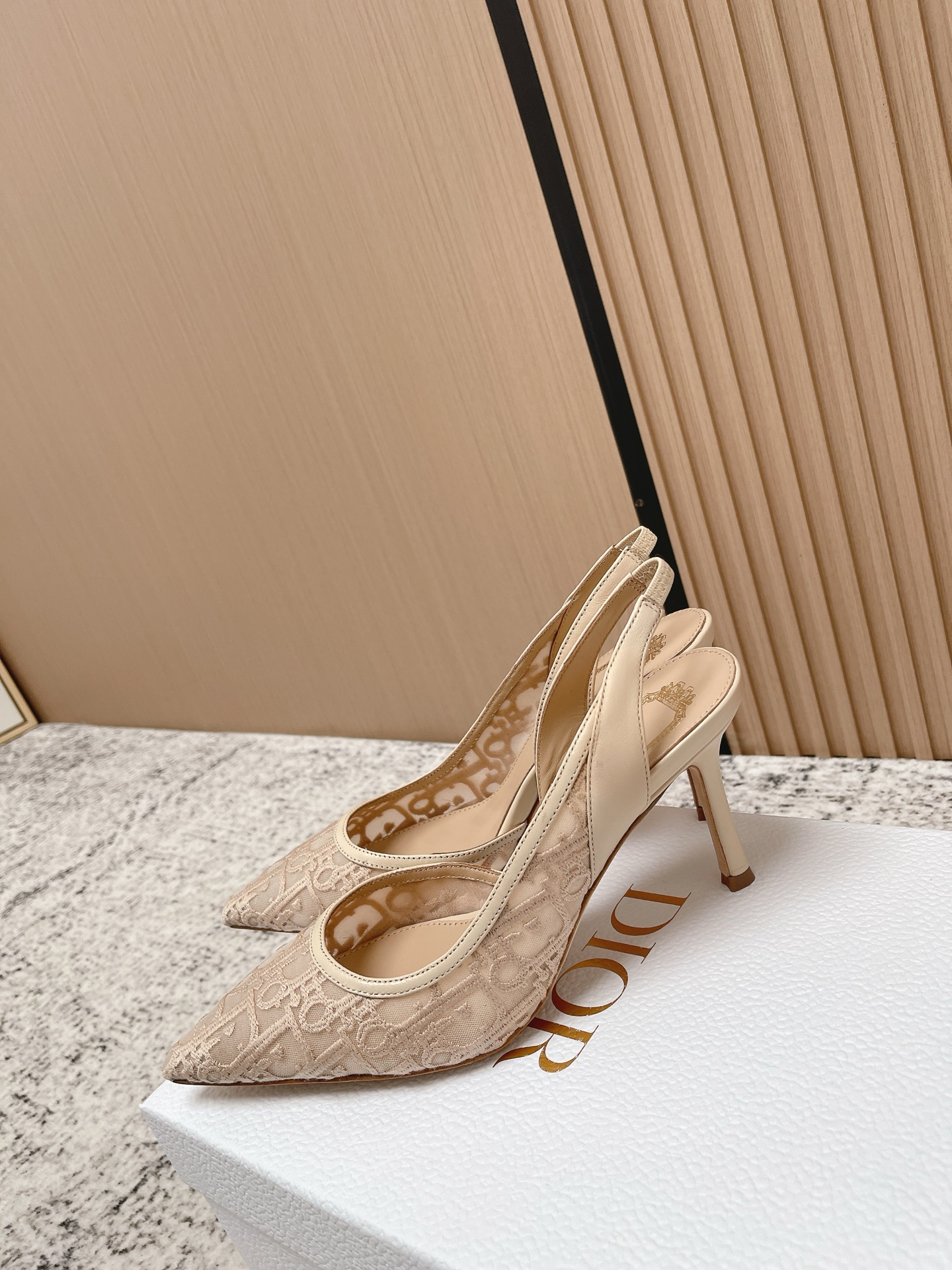 Dior Style Black Leather Women's Shoes style reference detail image 5 from source 775474