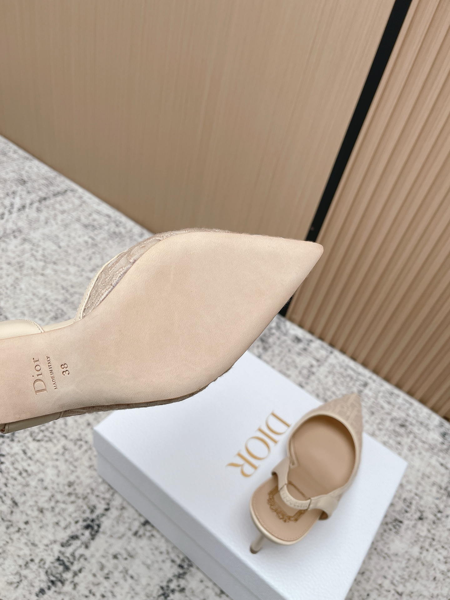 Dior Style Black Leather Women's Shoes style reference detail image 8 from source 775474