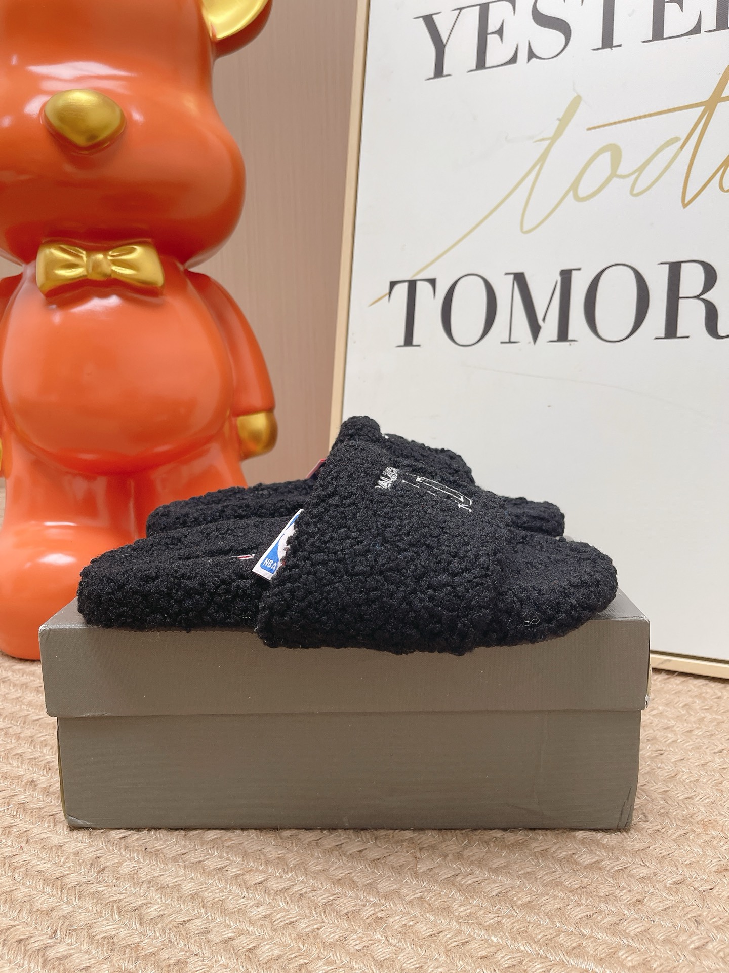 Balenciaga NBA Co-branded Fleece Slides