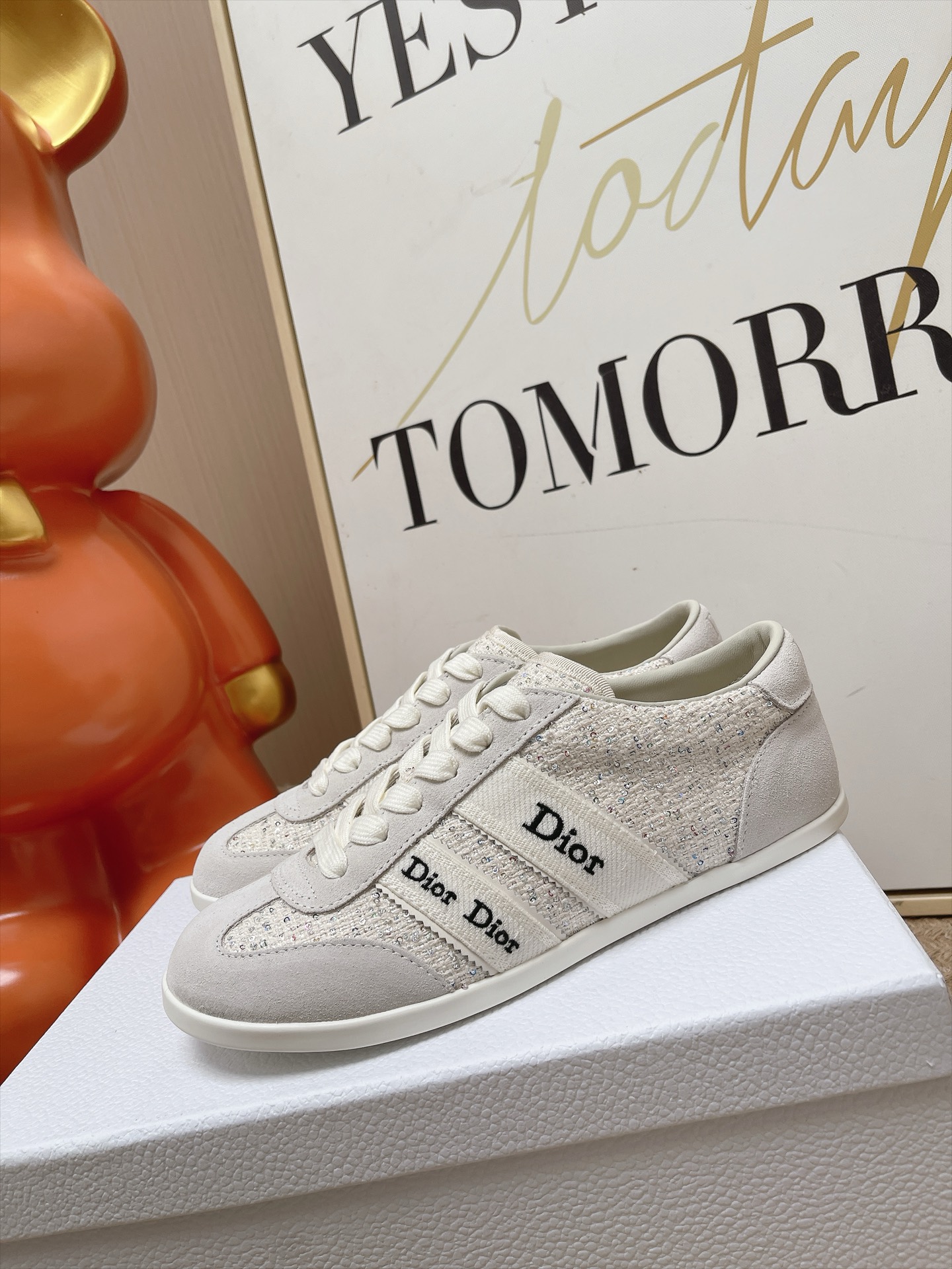 dior white saltwind sneakers