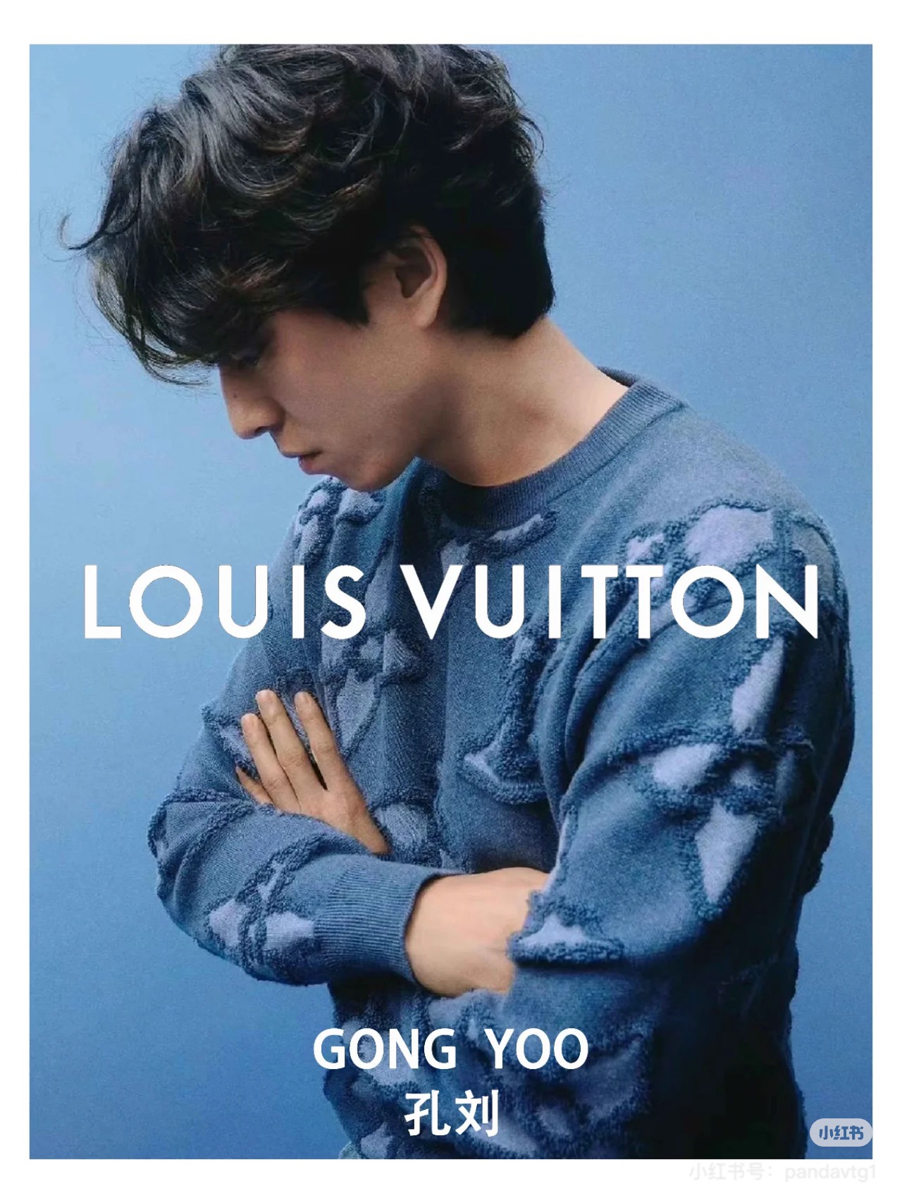 Louis Vuitton Kleding Sweatshirts Zwart Blauw Breien Wol Herfst/winter collectie