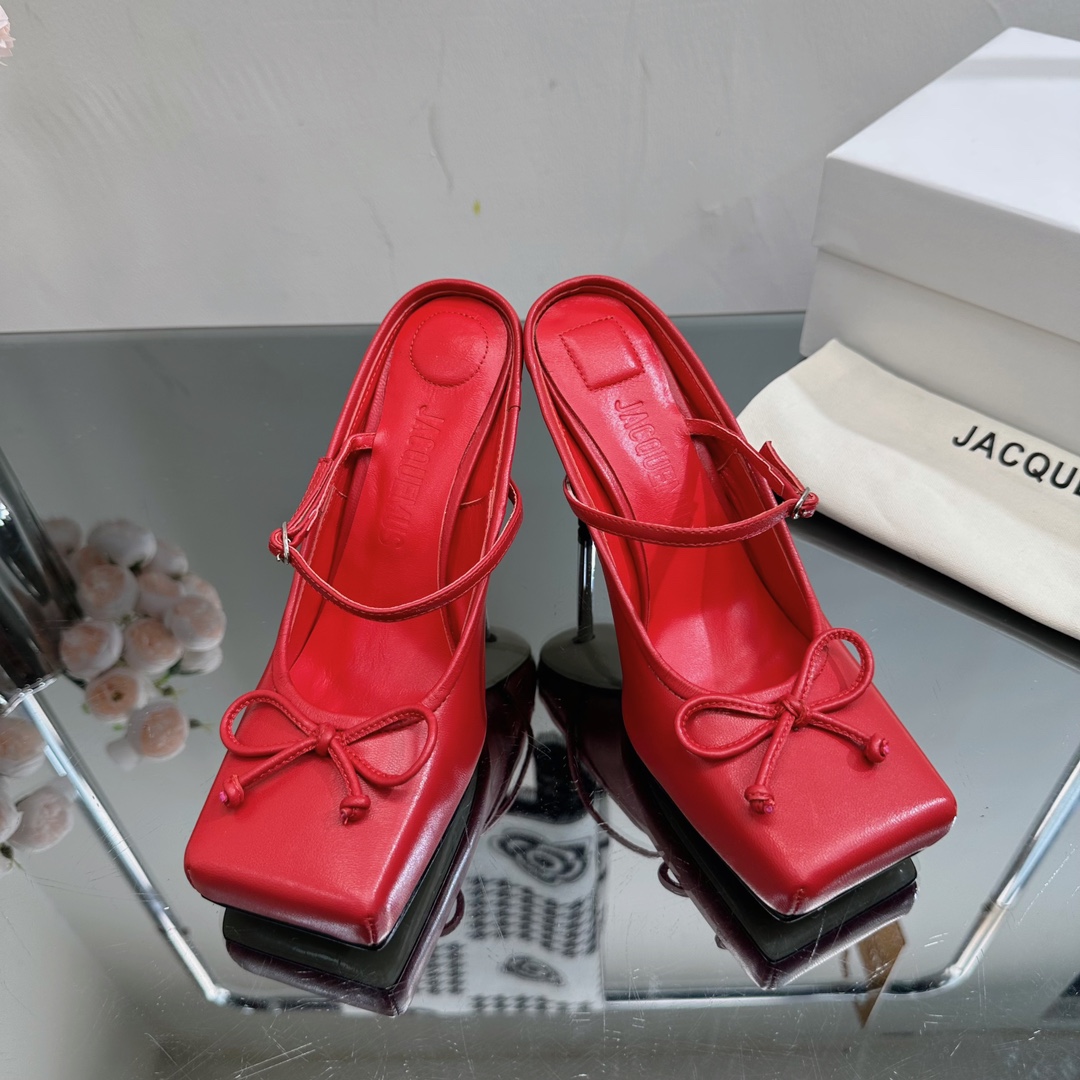 2023 Fashion Trend: Non-Legged Ballerina Heels with Metal Heel and Hybrid Sheep Skin - 图片 2