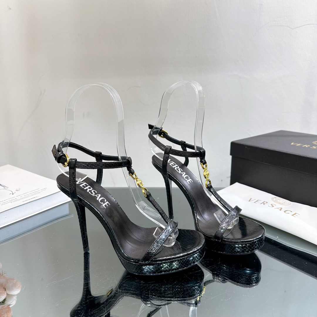 Versace Haute Couture Classic Luxury Leather Shoe Loafer Shoes