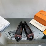 Louis Vuitton Flat Shoes Fake AAA+
 Monogram Canvas Cowhide Genuine Leather Sheepskin