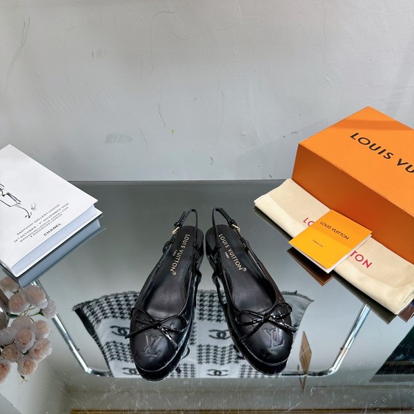 Louis Vuitton Shoes Sandals Monogram Canvas Cowhide Genuine Leather Sheepskin