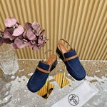 Hermes Shoes Mules Sandals Silver Calfskin Canvas Cowhide Genuine Leather Sheepskin Spring Collection Mini