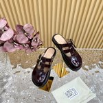 Loewe Shoes Half Slippers cheap online Best Designer
 Cowhide Genuine Leather