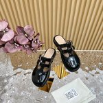 Loewe Shoes Half Slippers Luxury Fashion Replica Designers
 Cowhide Genuine Leather
