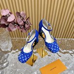 Best Site For Replica
 Louis Vuitton High Heel Pumps Sandals Single Layer Shoes Genuine Leather Goat Skin Sheepskin Spring Collection Vintage