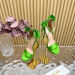 Fashion Replica
 Dior Shoes High Heel Pumps Sandals Cowhide Sheepskin Silk Spring/Summer Collection